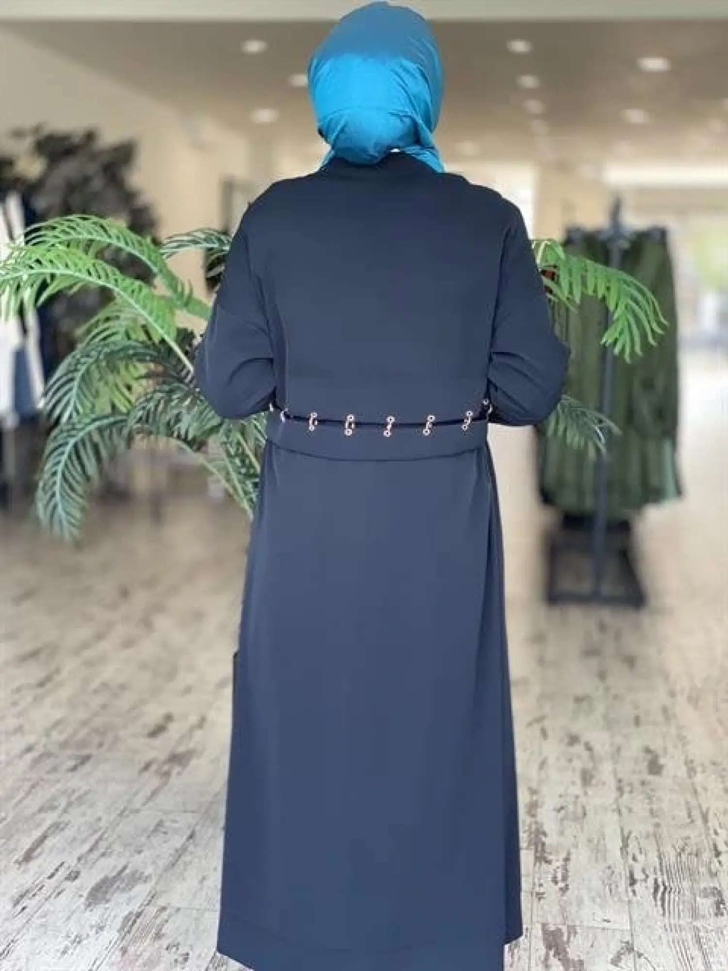 Misswhence Metal Detaylı Pardesü 33504