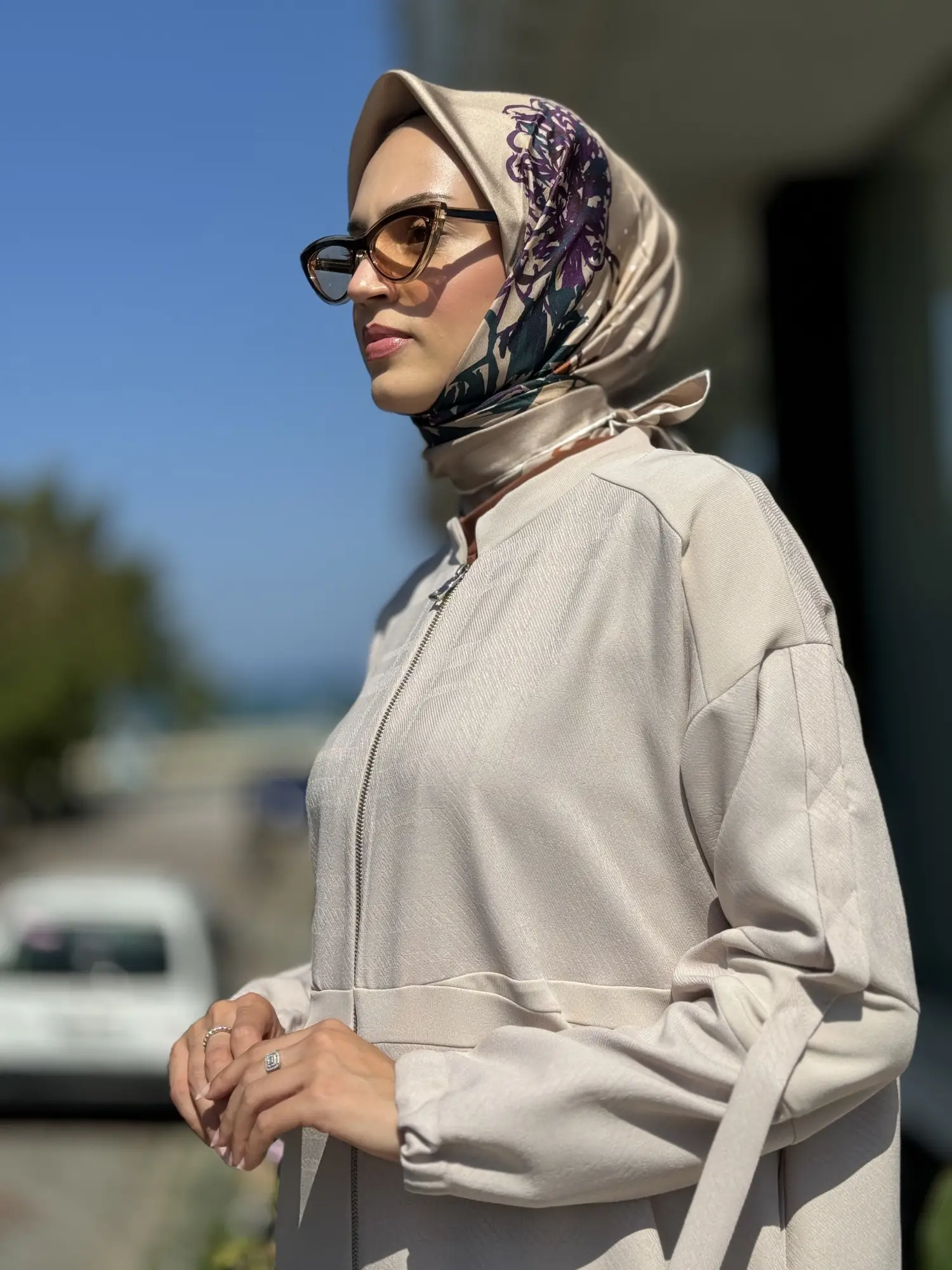 Misswhence Mevsimlik Fermuarlı Gömlek Ceket 36407