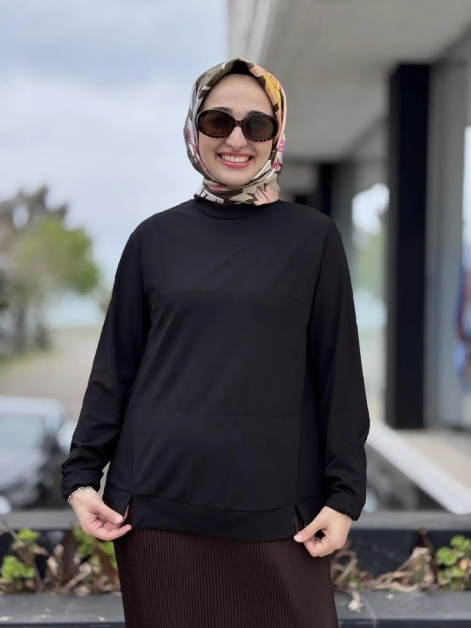 Misswhence Modal Basic Bluz 37030