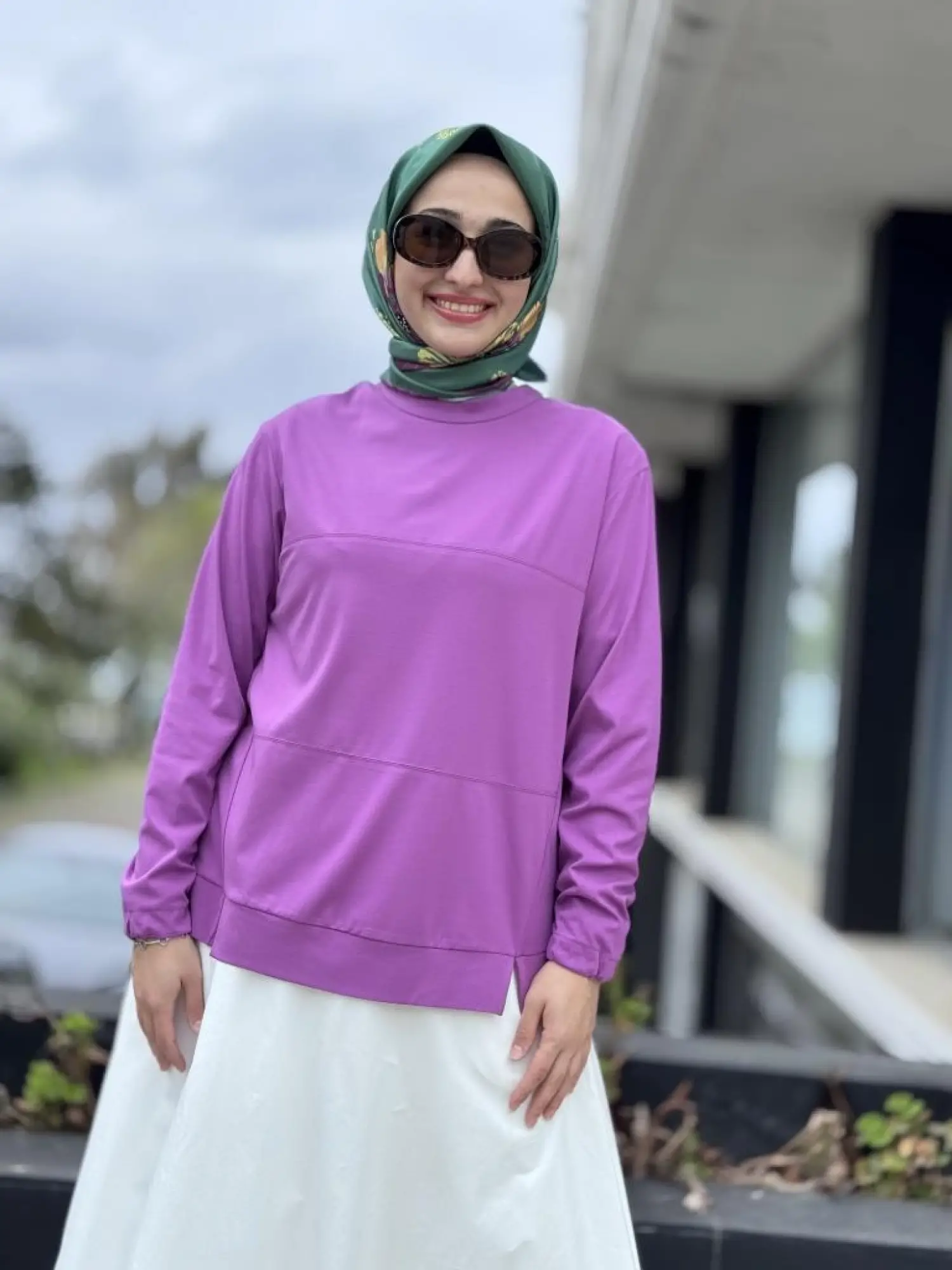 Misswhence Modal Basic Bluz 37030