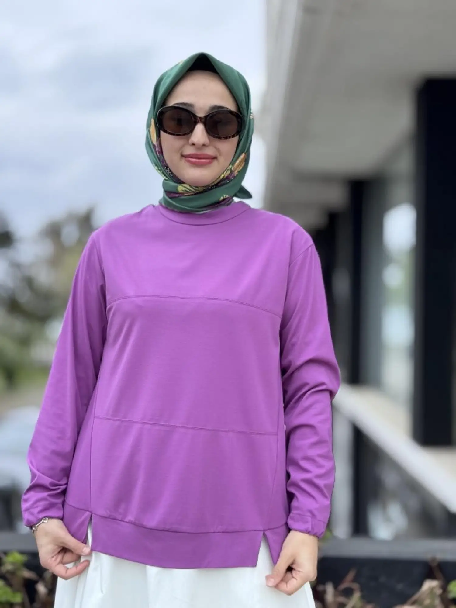 Misswhence Modal Basic Bluz 37030