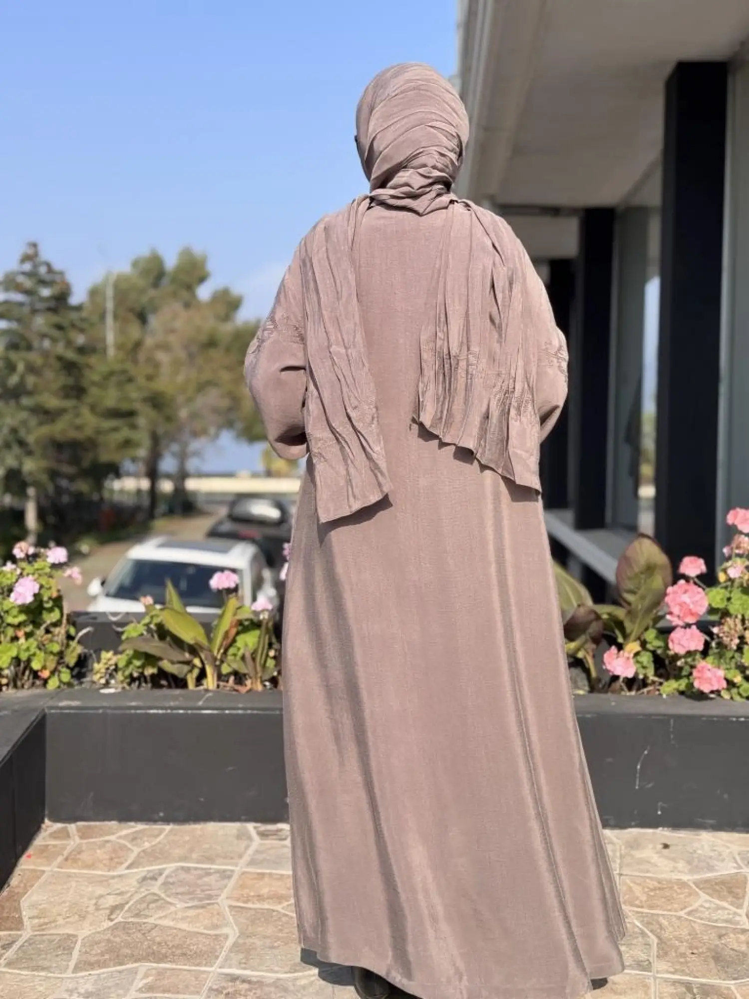 Misswhence Nakış Detaylı Şal Aksesuralı Pardesü 38514