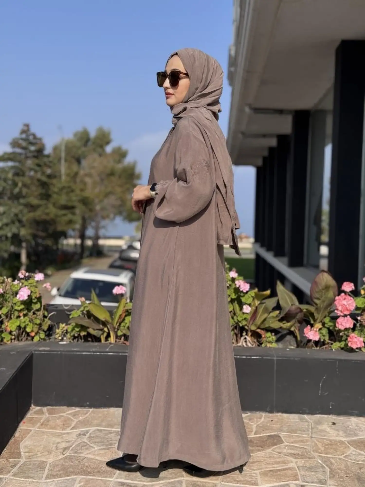 Misswhence Nakış Detaylı Şal Aksesuralı Pardesü 38514