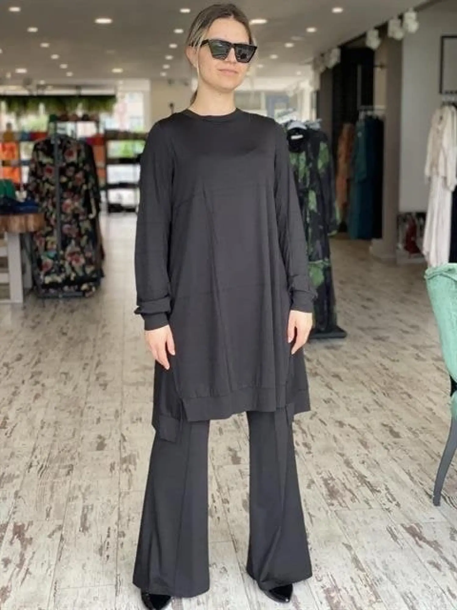 Misswhence Önü Dikişli Bambu Pantolon 33100