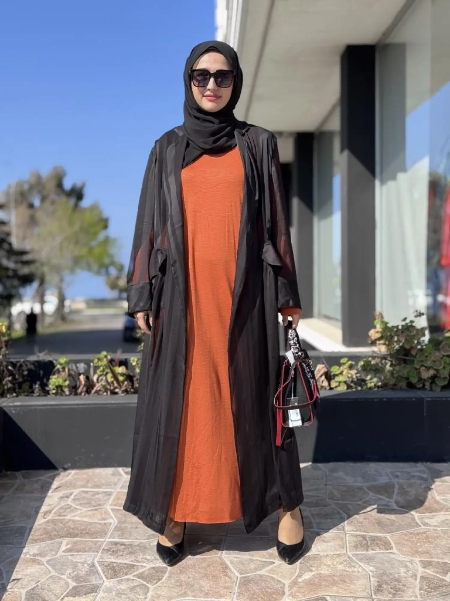 Misswhence Organze Detaylı Kap Elbise Takım 37812