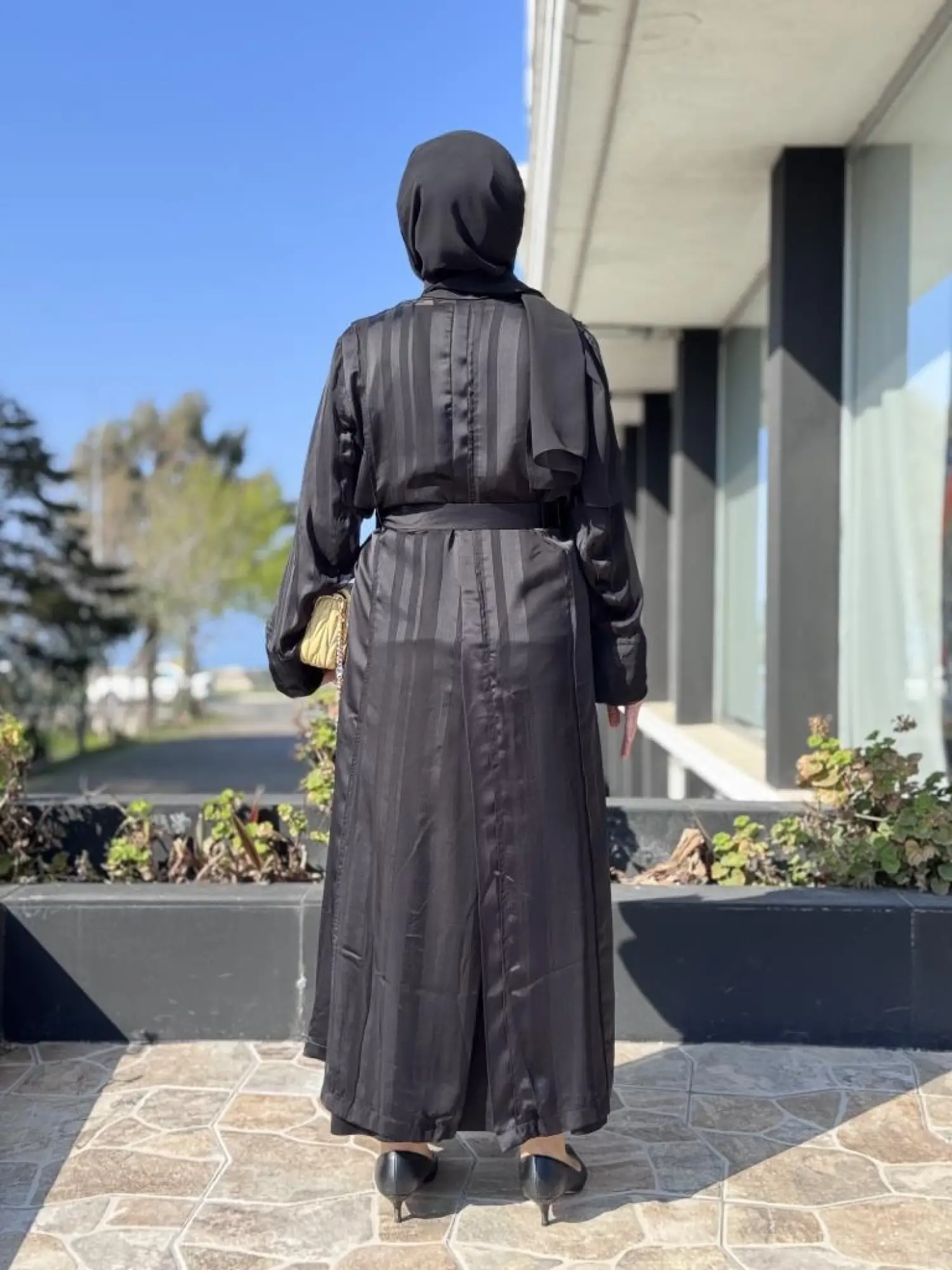 Misswhence Organze Detaylı Kap Elbise Takım 37812