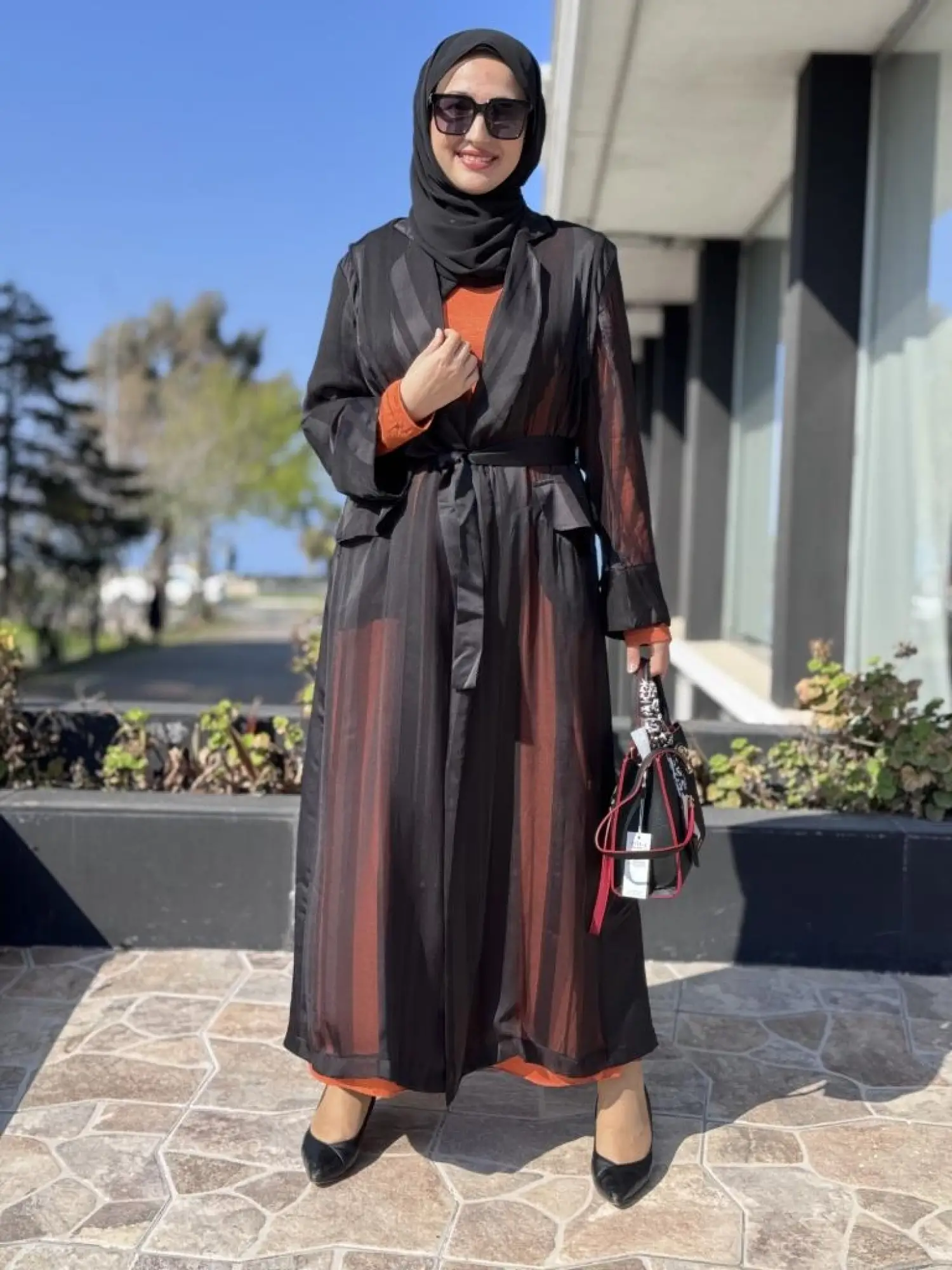 Misswhence Organze Detaylı Kap Elbise Takım 37812