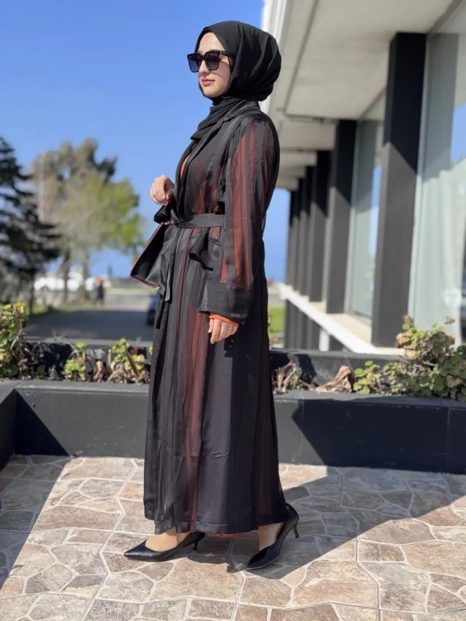 Misswhence Organze Detaylı Kap Elbise Takım 37812