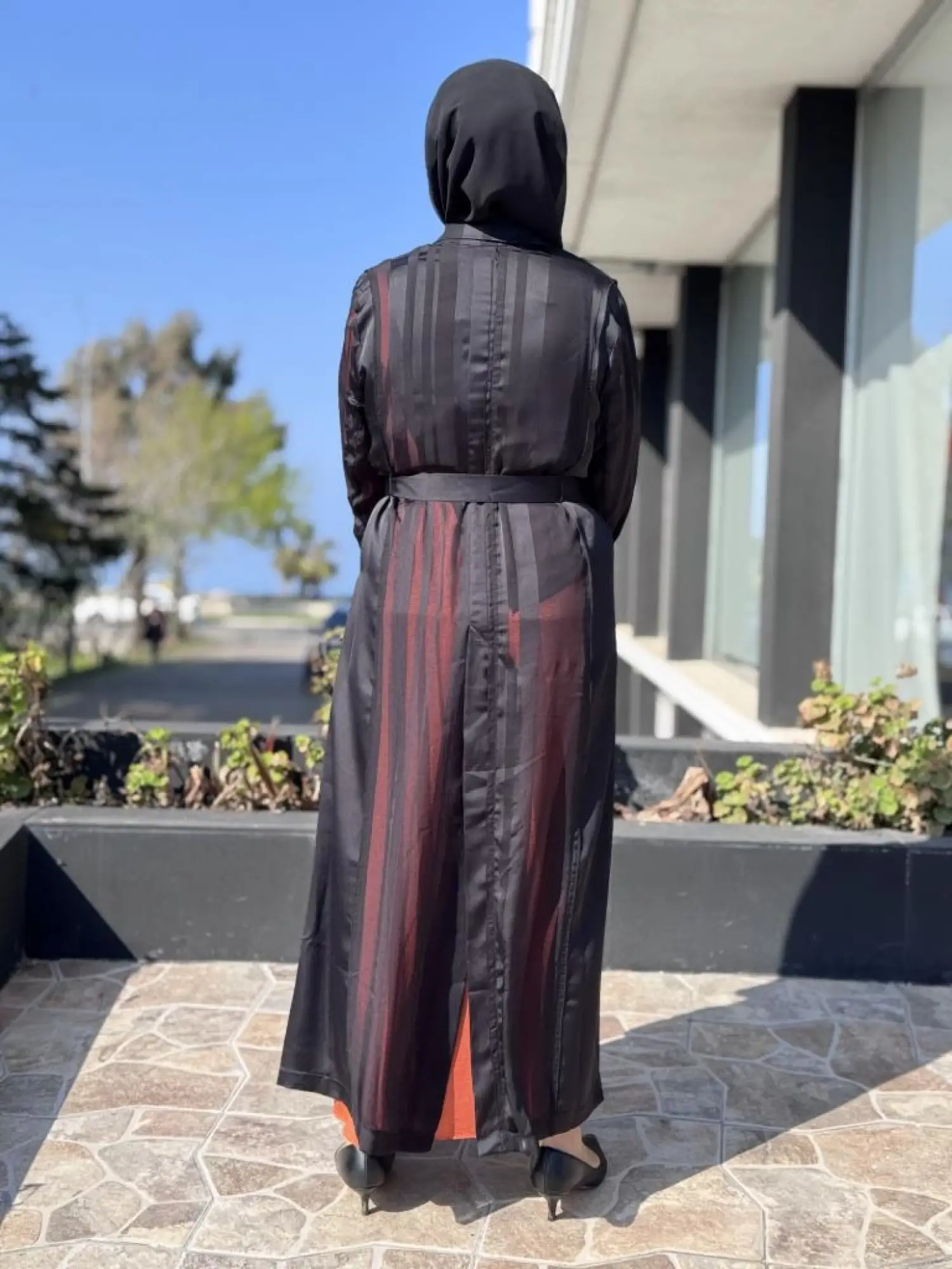 Misswhence Organze Detaylı Kap Elbise Takım 37812