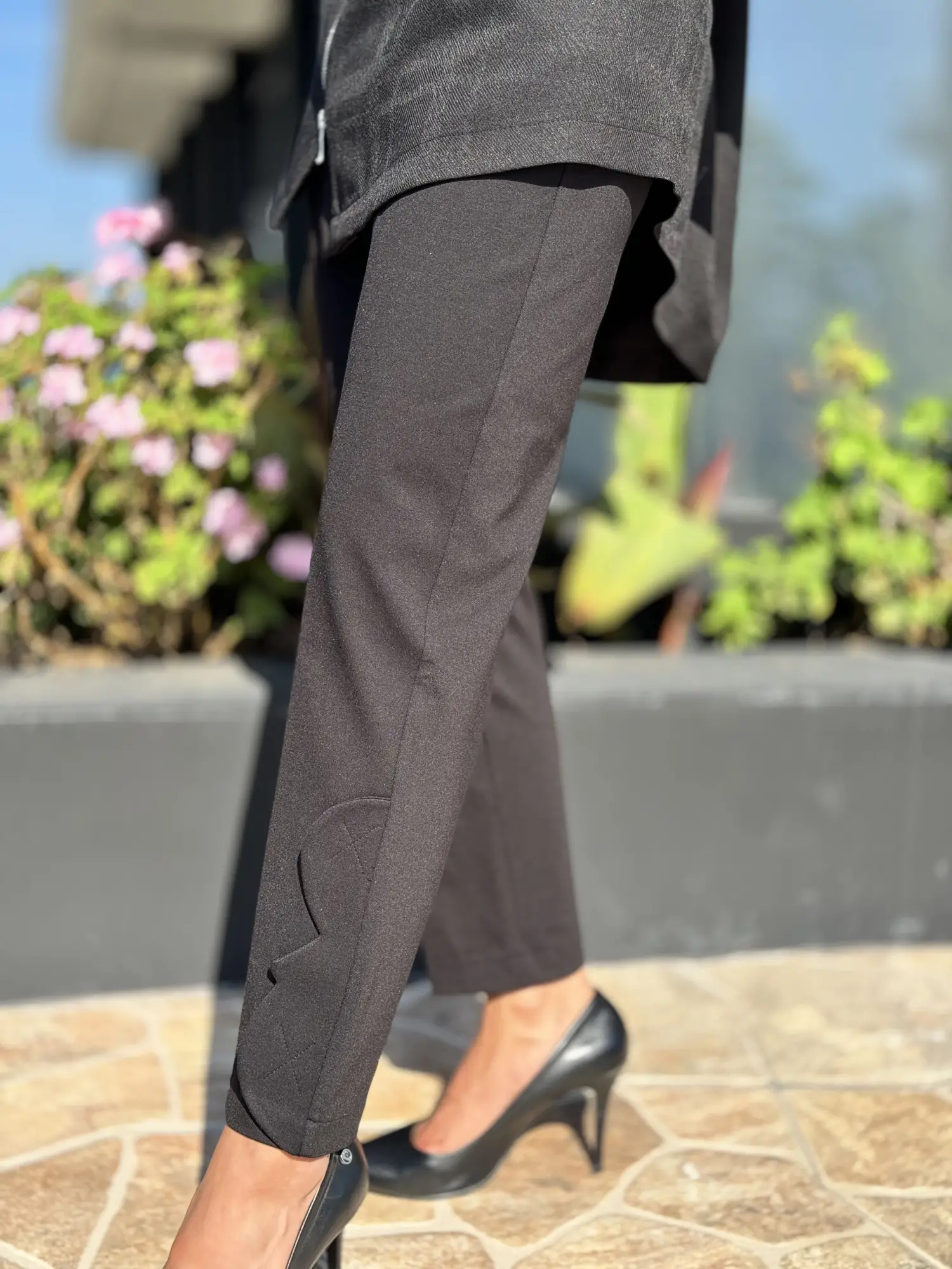 Misswhence Paça Detaylı Viscon Kalem Pantolon 36111