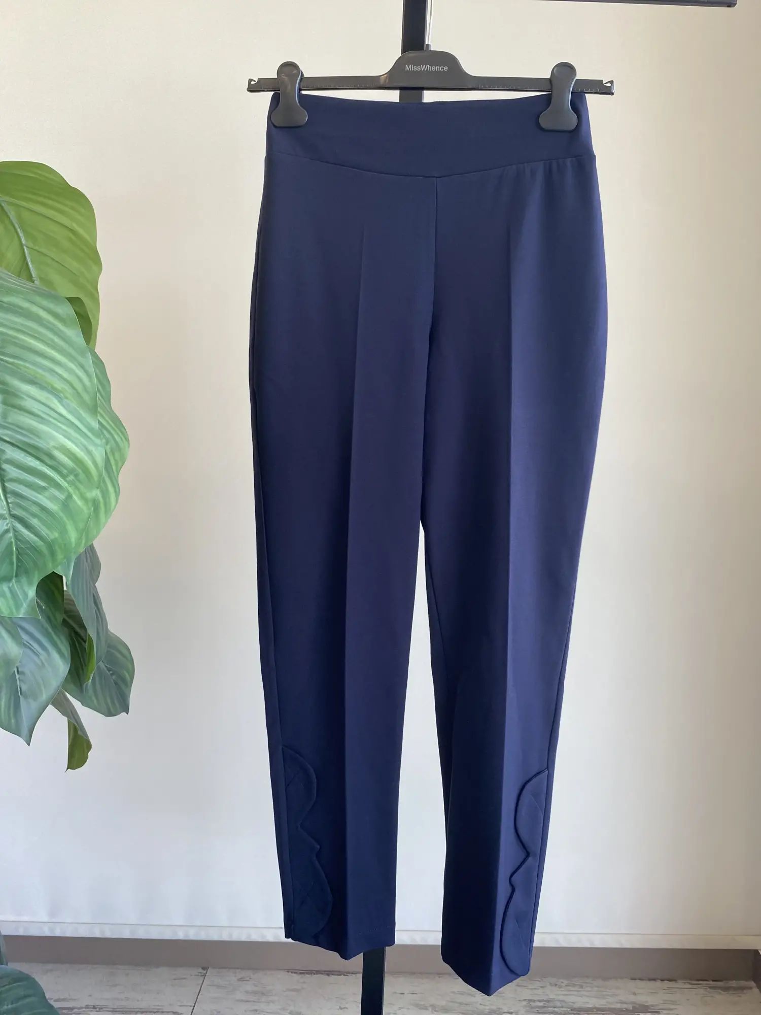 Misswhence Paça Detaylı Viscon Kalem Pantolon 36111