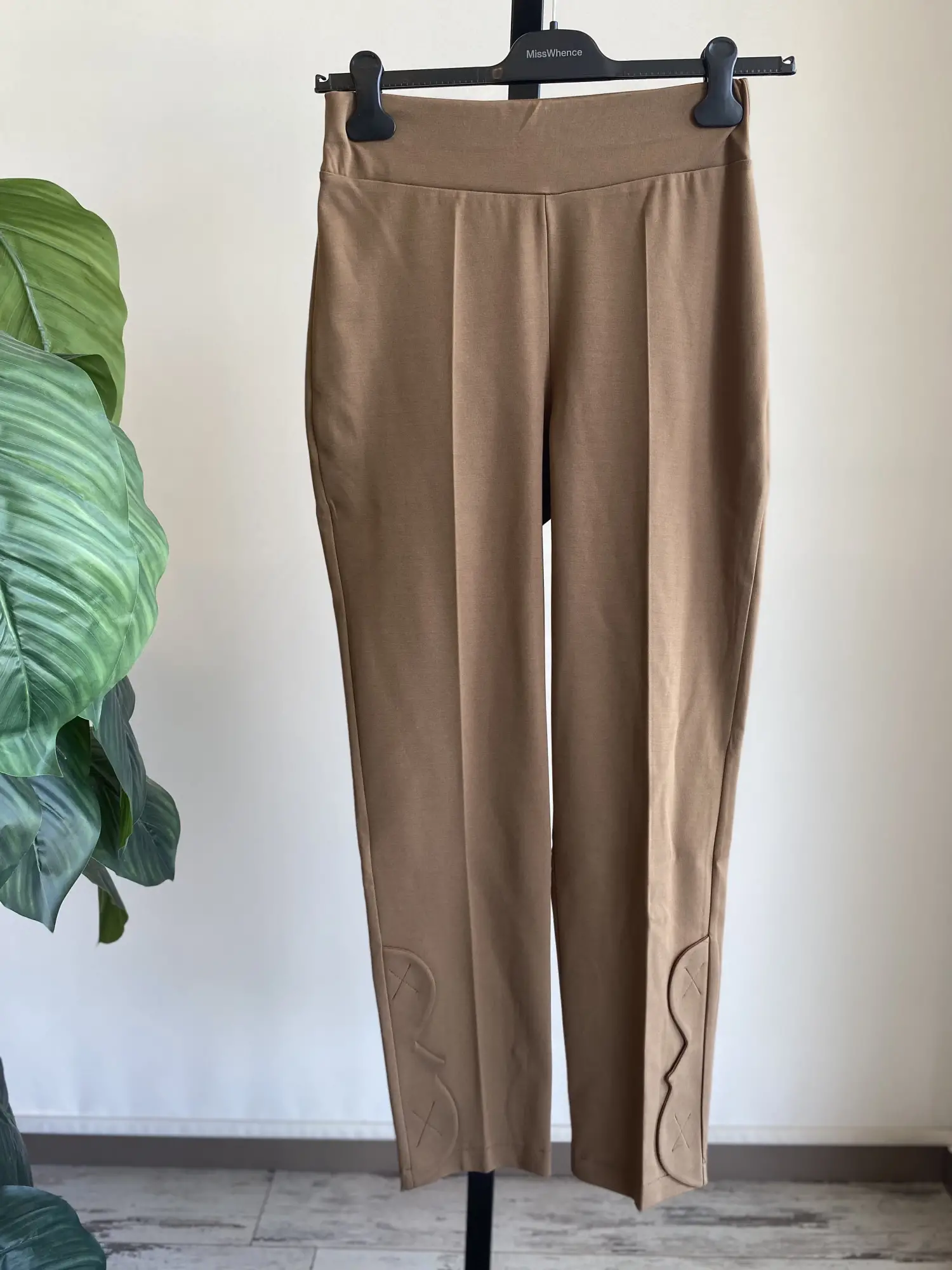 Misswhence Paça Detaylı Viscon Kalem Pantolon 36111