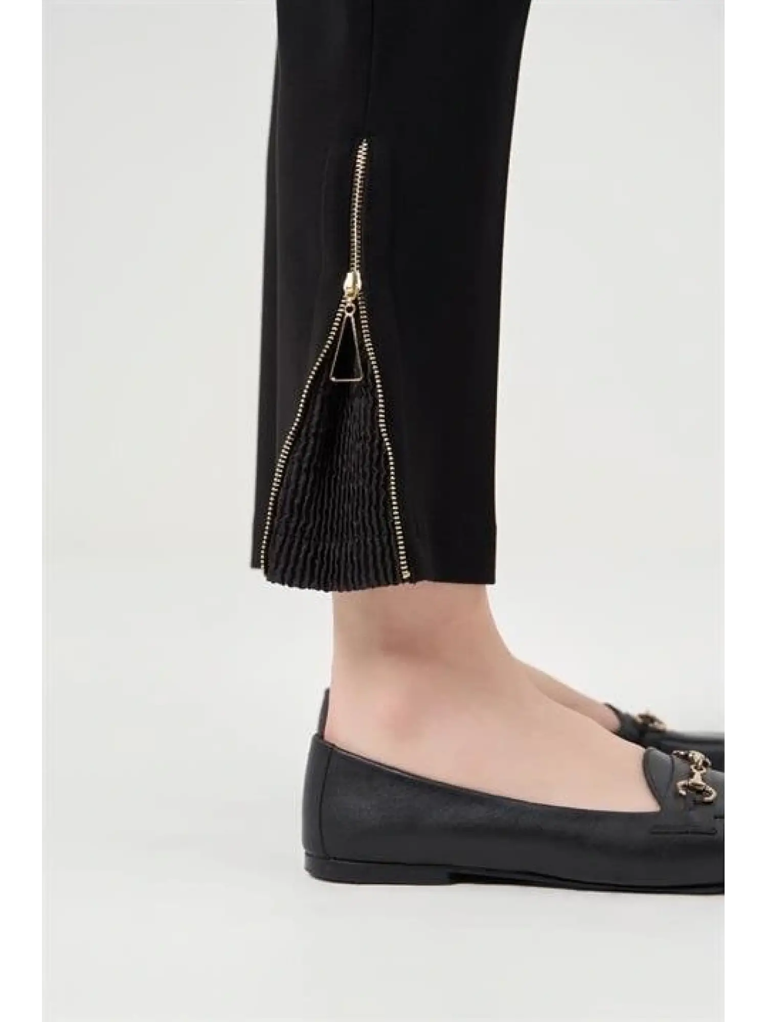 Misswhence Paçası Fermuarlı Viscon Pantolon 34101