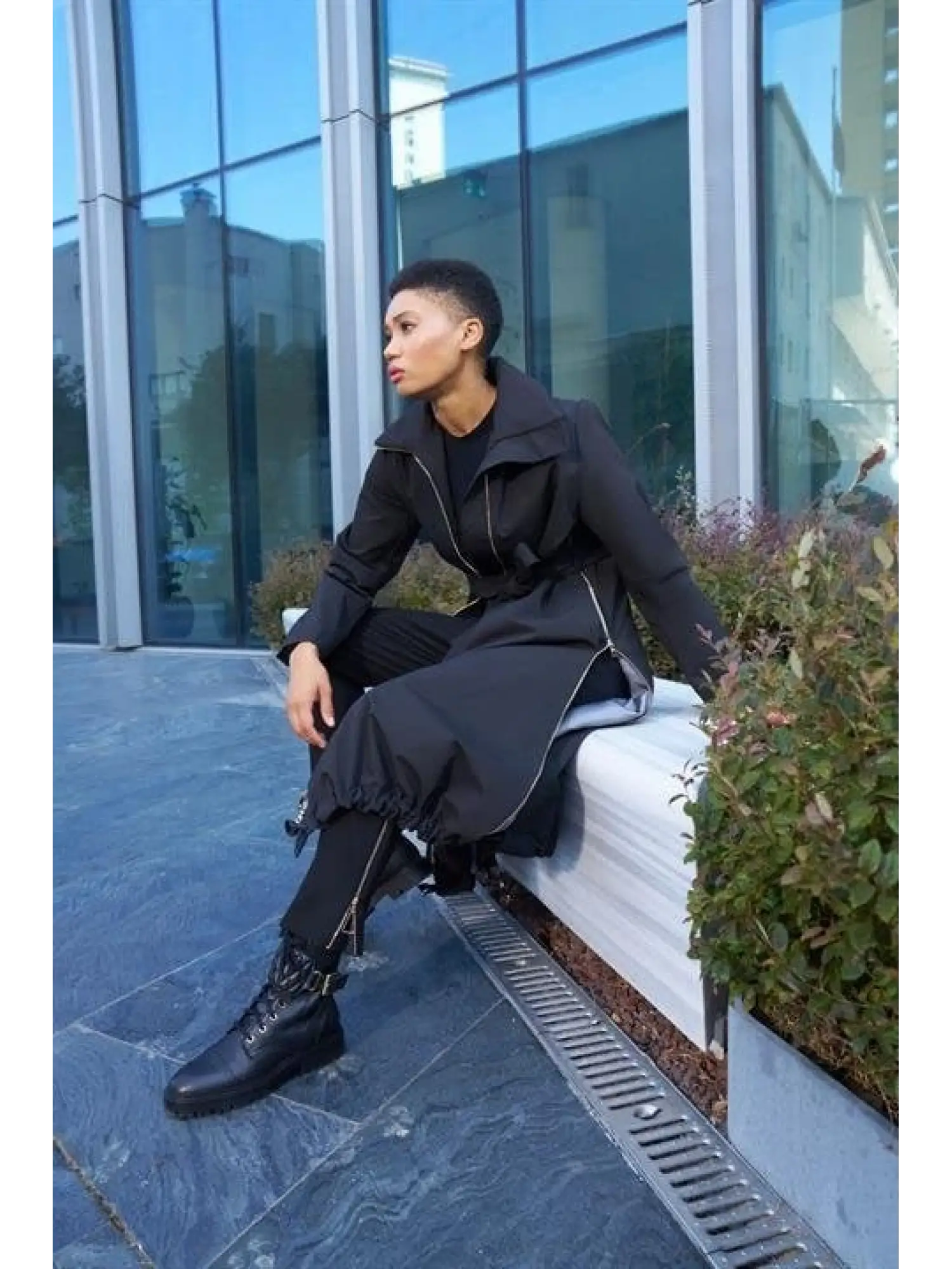 Misswhence Paçası Fermuarlı Viscon Pantolon 34101