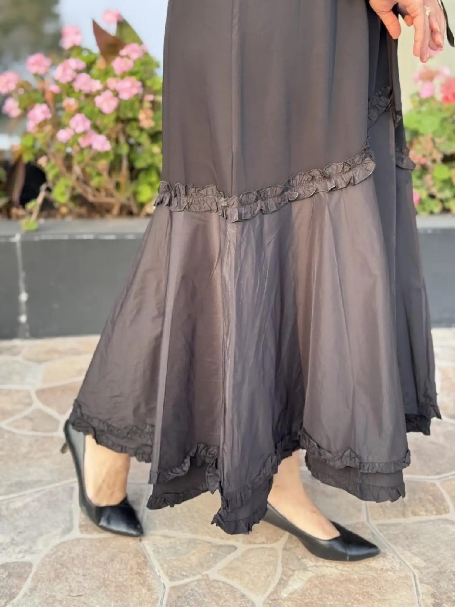 Misswhence Paraşüt Detaylı Fularlı Elbise 38826