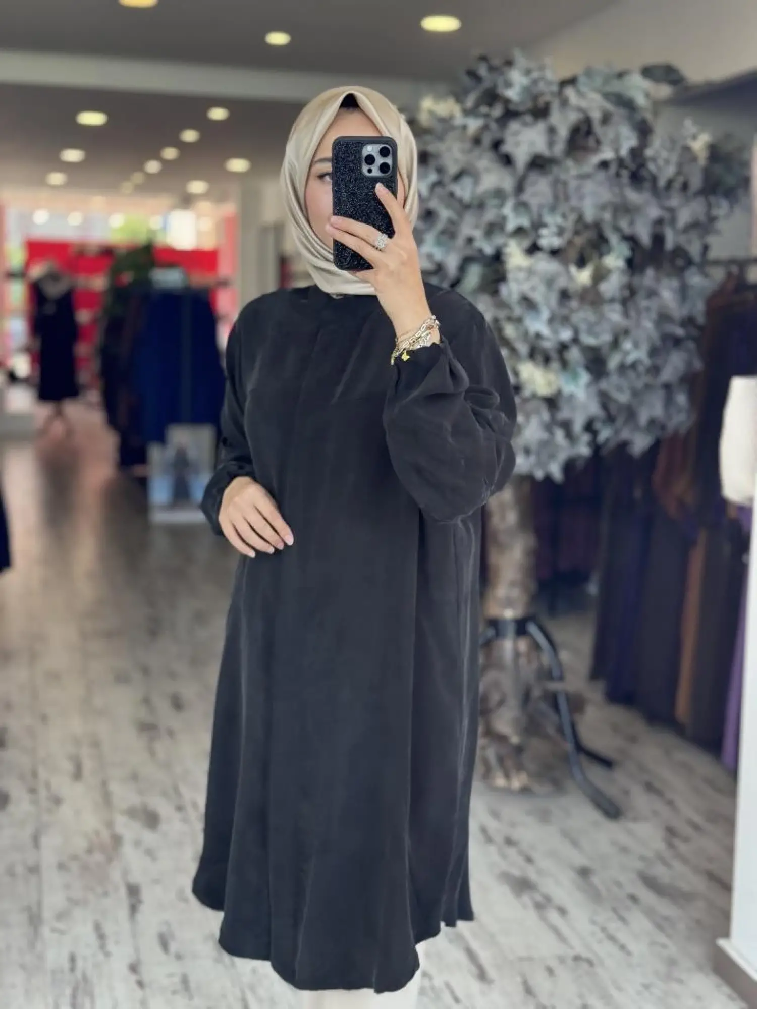 Misswhence Parça Detaylı Çıtçıtlı Düz Cupra İpek Gömlek/Kap 37315