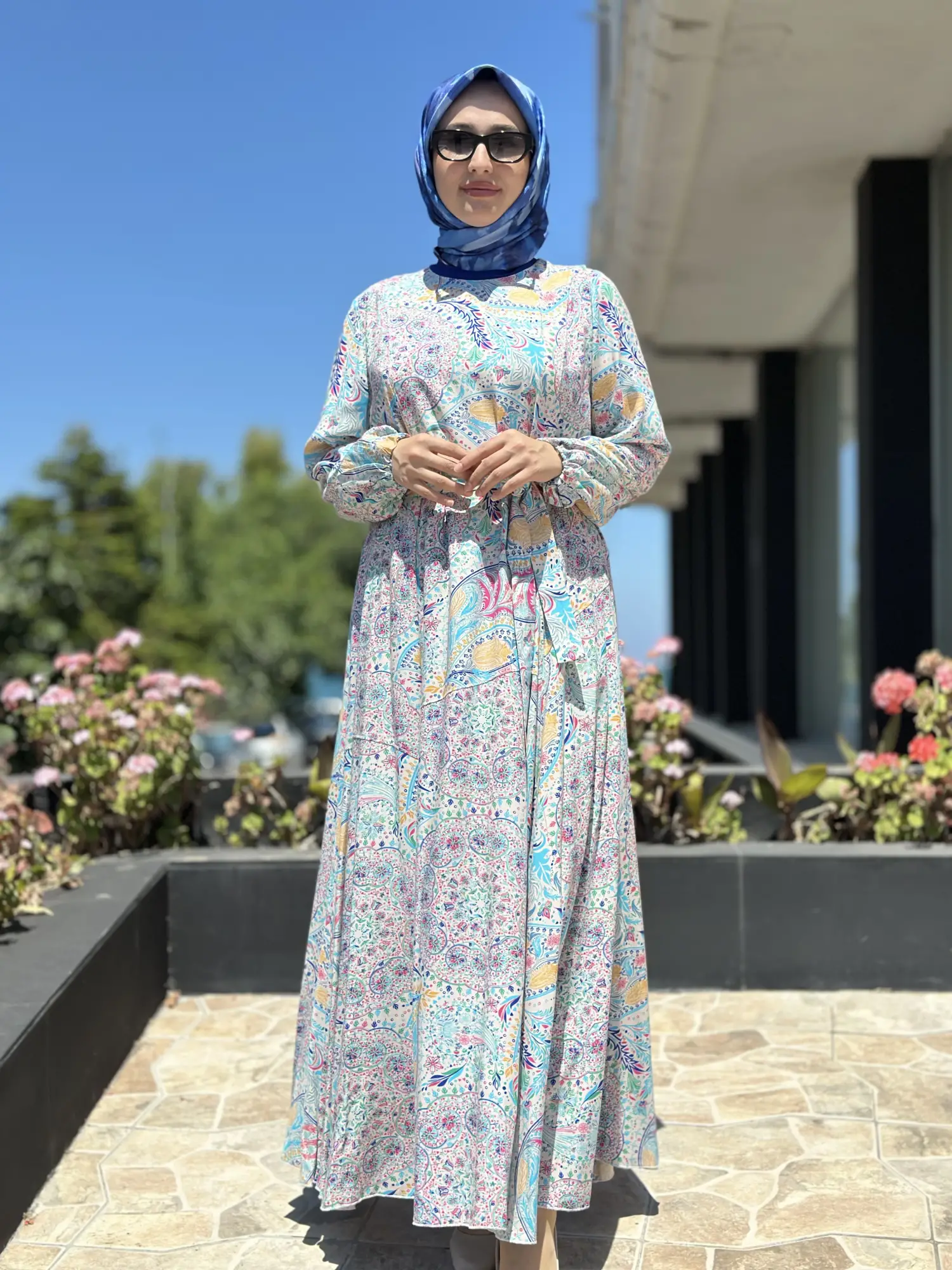 Misswhence Parça Detaylı Viscon Tencel Elbise 39844