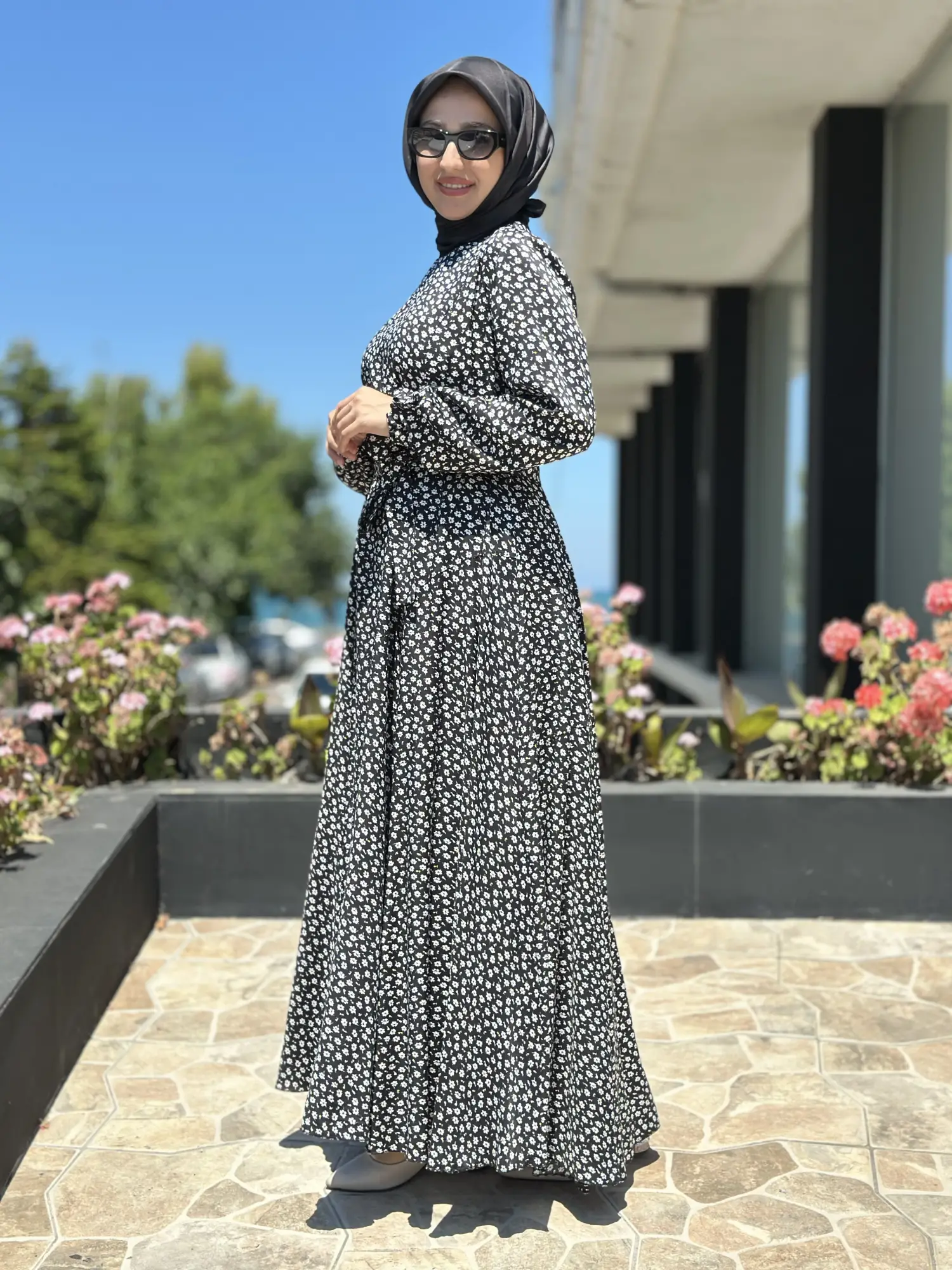 Misswhence Parça Detaylı Viscon Tencel Elbise 39844