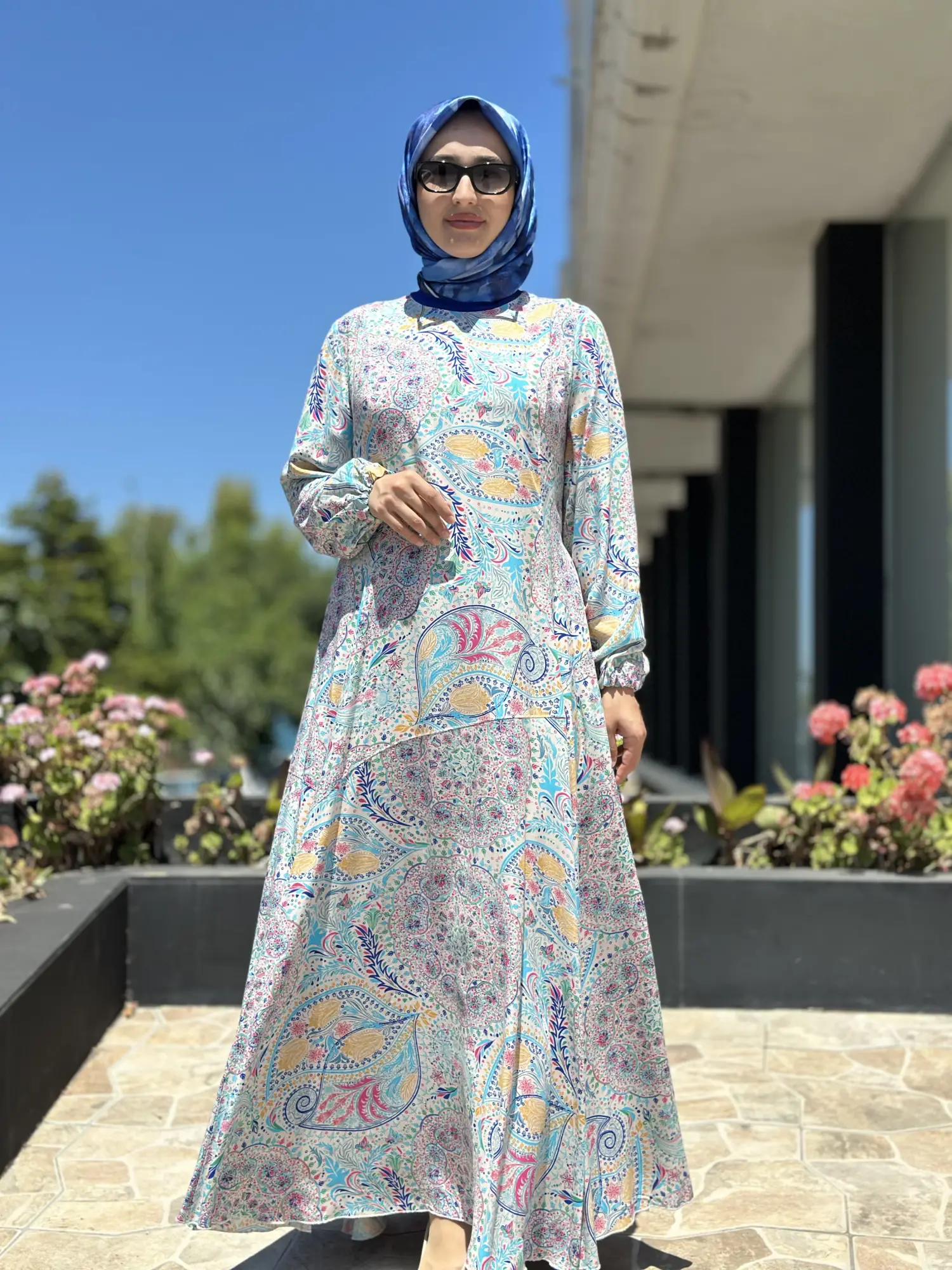 Misswhence Parça Detaylı Viscon Tencel Elbise 39844