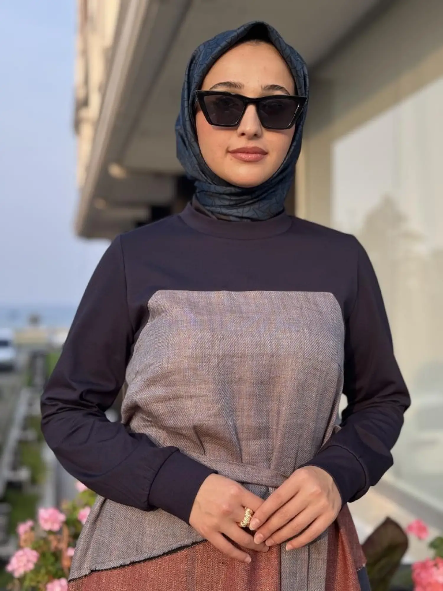 Misswhence Patcwork Elbise 38832