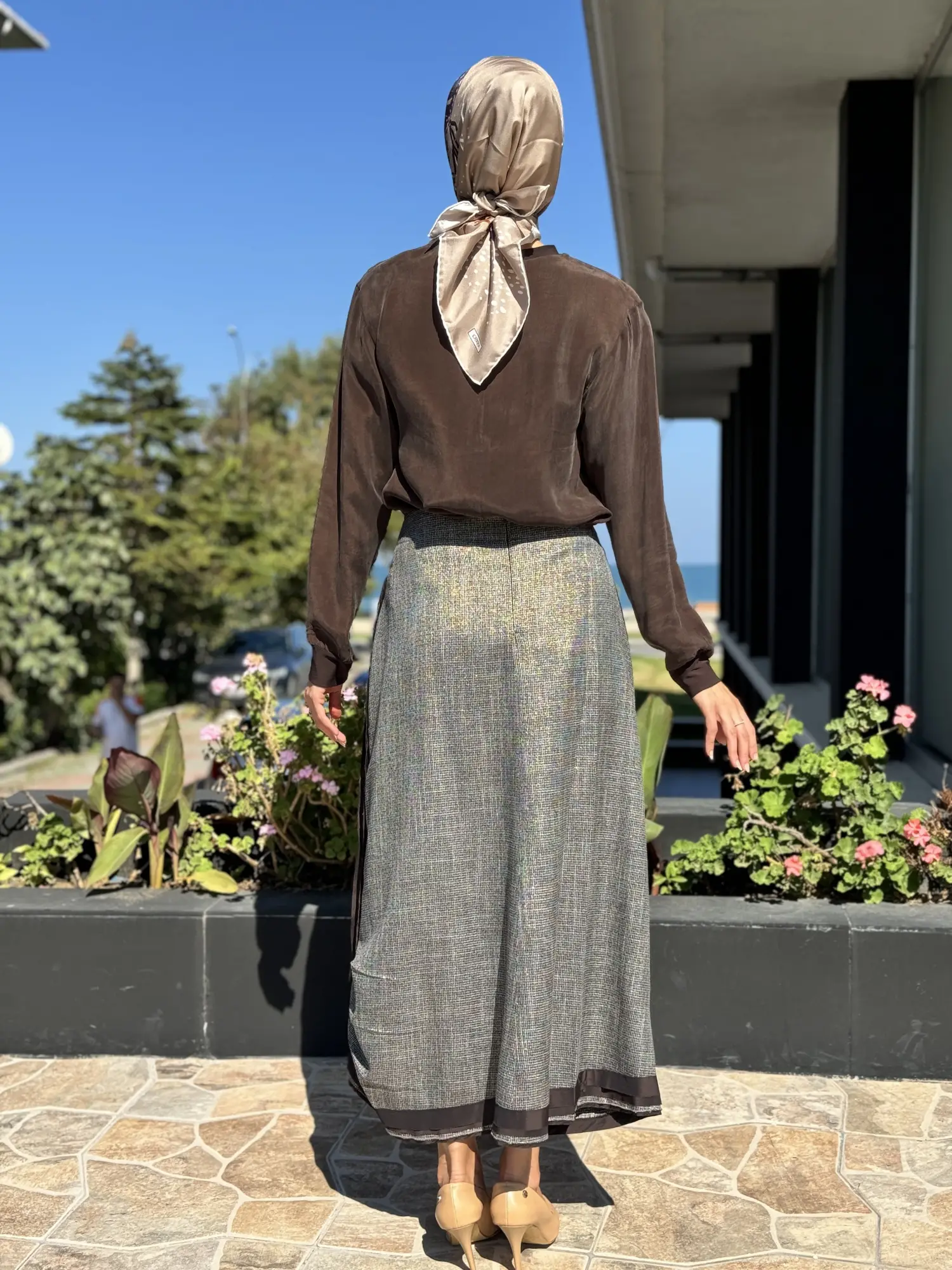 Misswhence Pötikare Desenli Etek 36902