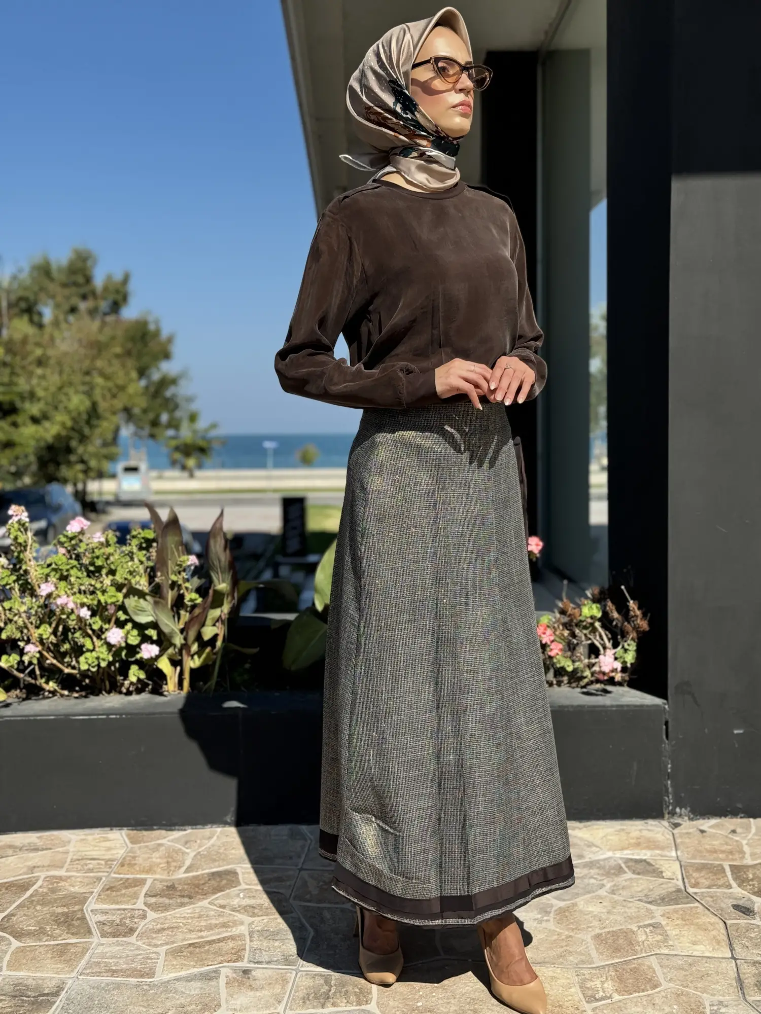 Misswhence Pötikare Desenli Etek 36902