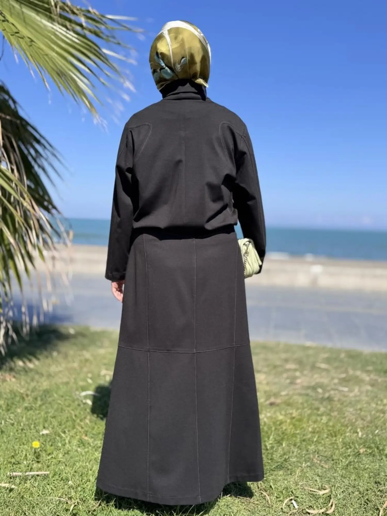 Misswhence Spor Dikişli Fermuarlı Ceket Etek Takım 38201