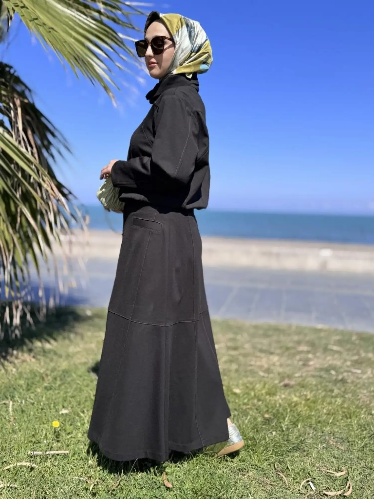 Misswhence Spor Dikişli Fermuarlı Ceket Etek Takım 38201