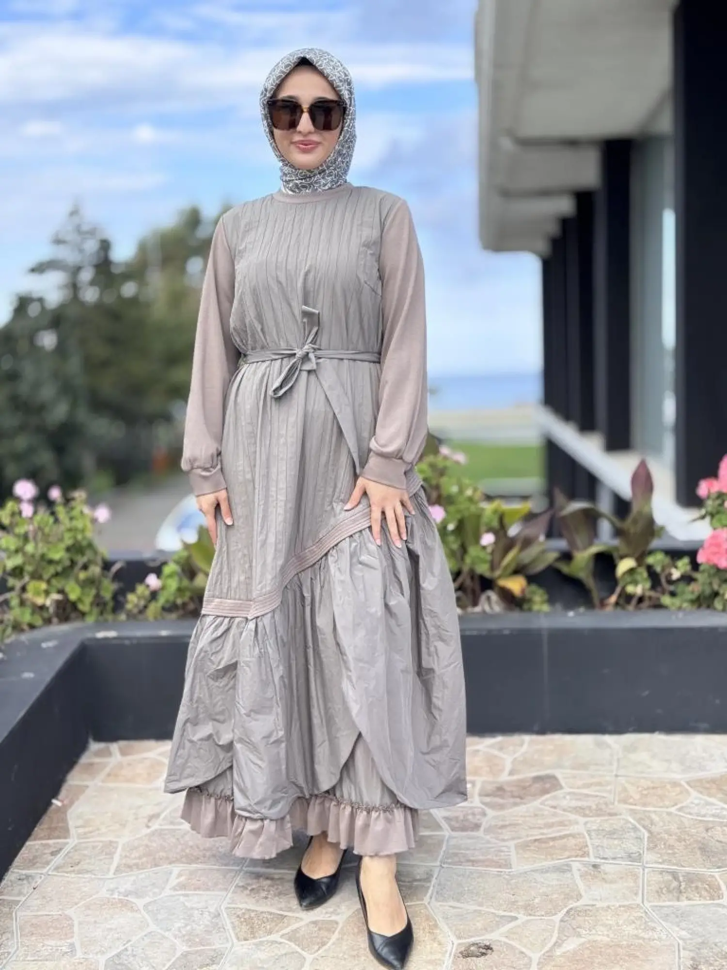 Misswhence Tafta Elbise 38831