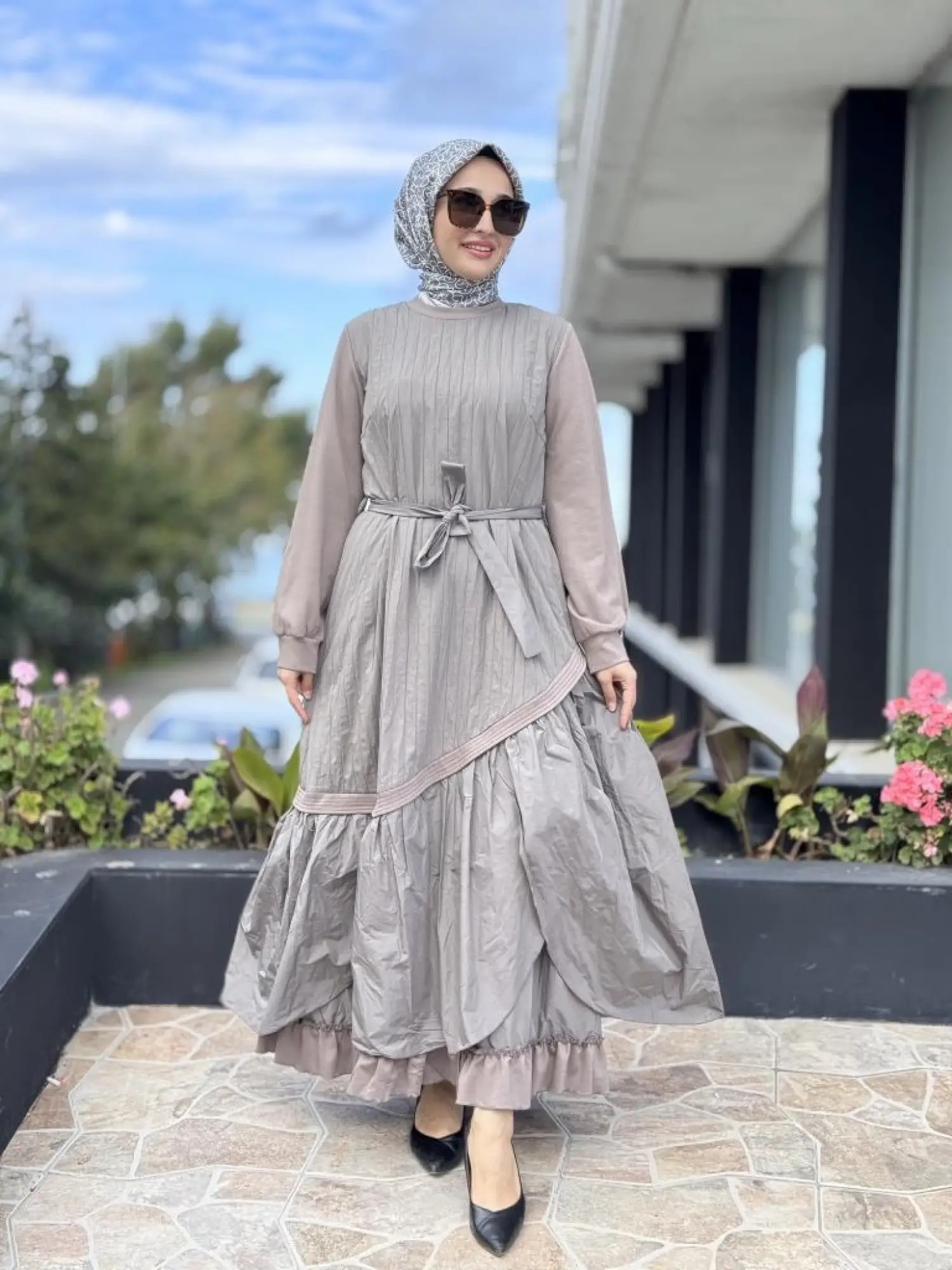 Misswhence Tafta Elbise 38831