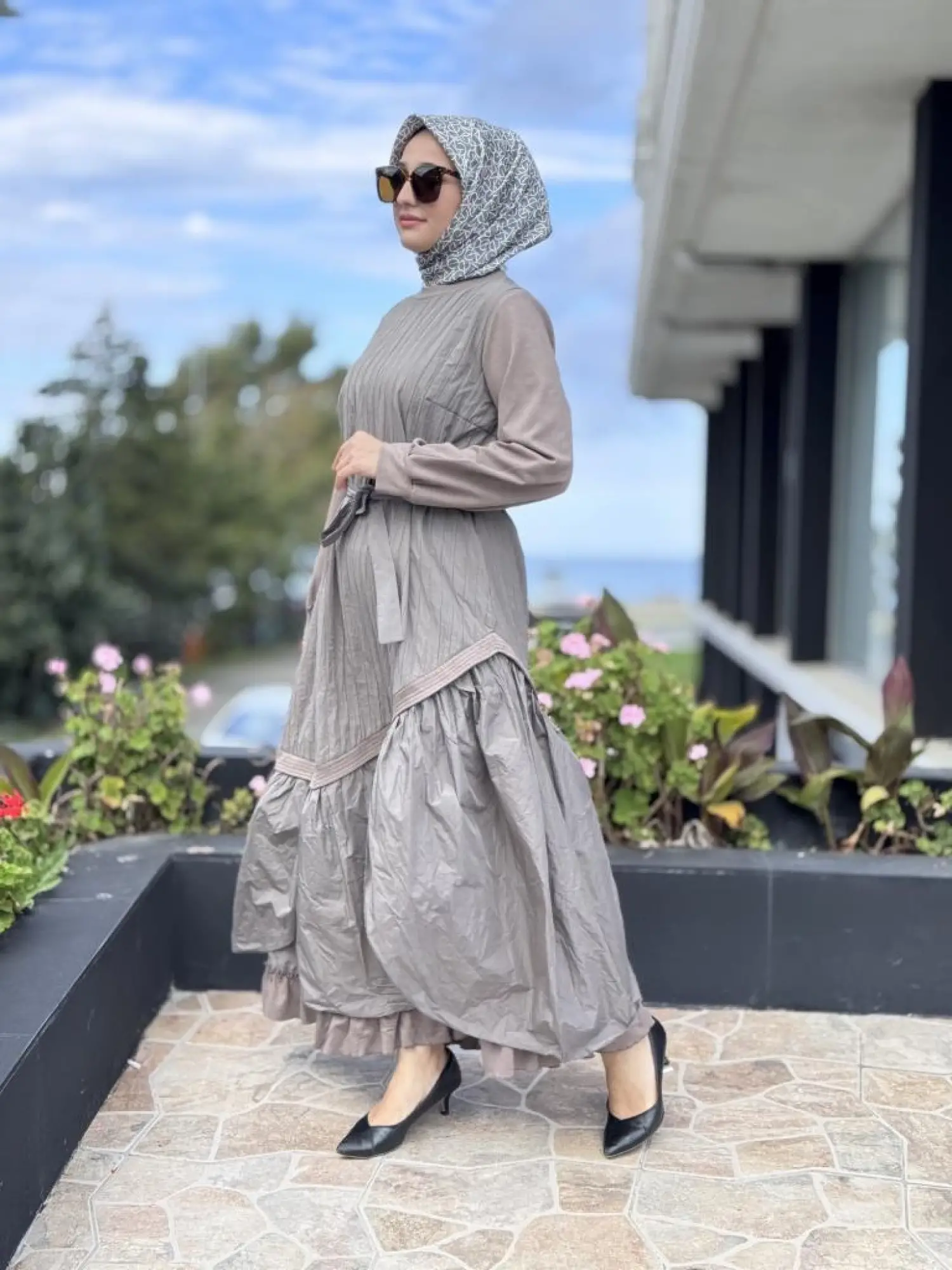 Misswhence Tafta Elbise 38831