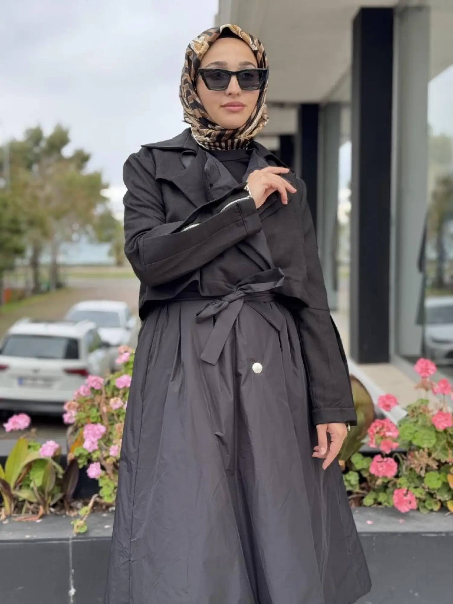 Misswhence Teknik Kumaşlı Detaylı Çırçıtlı Kap 38403