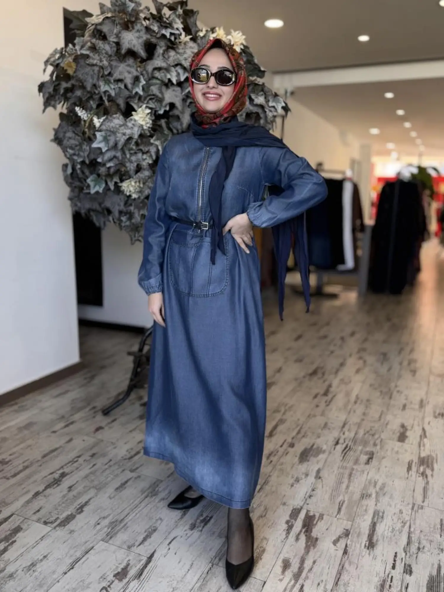 Misswhence Tencel Kot Elbise 37804