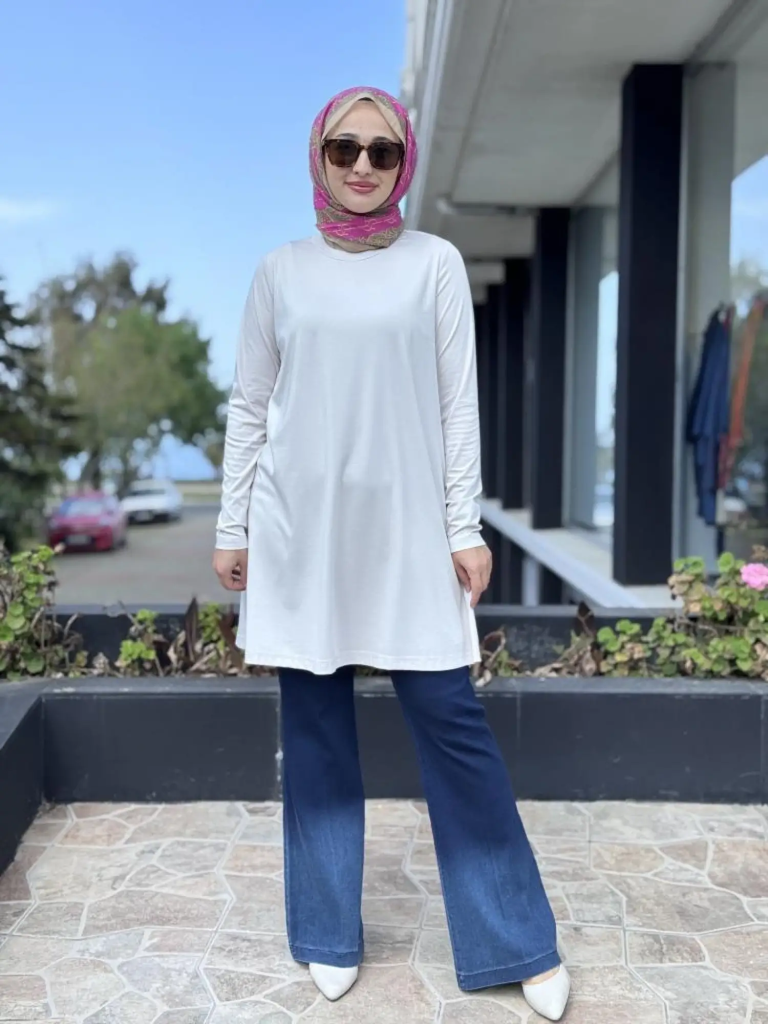 Misswhence Uzun Kollu Modal Tunik 37029