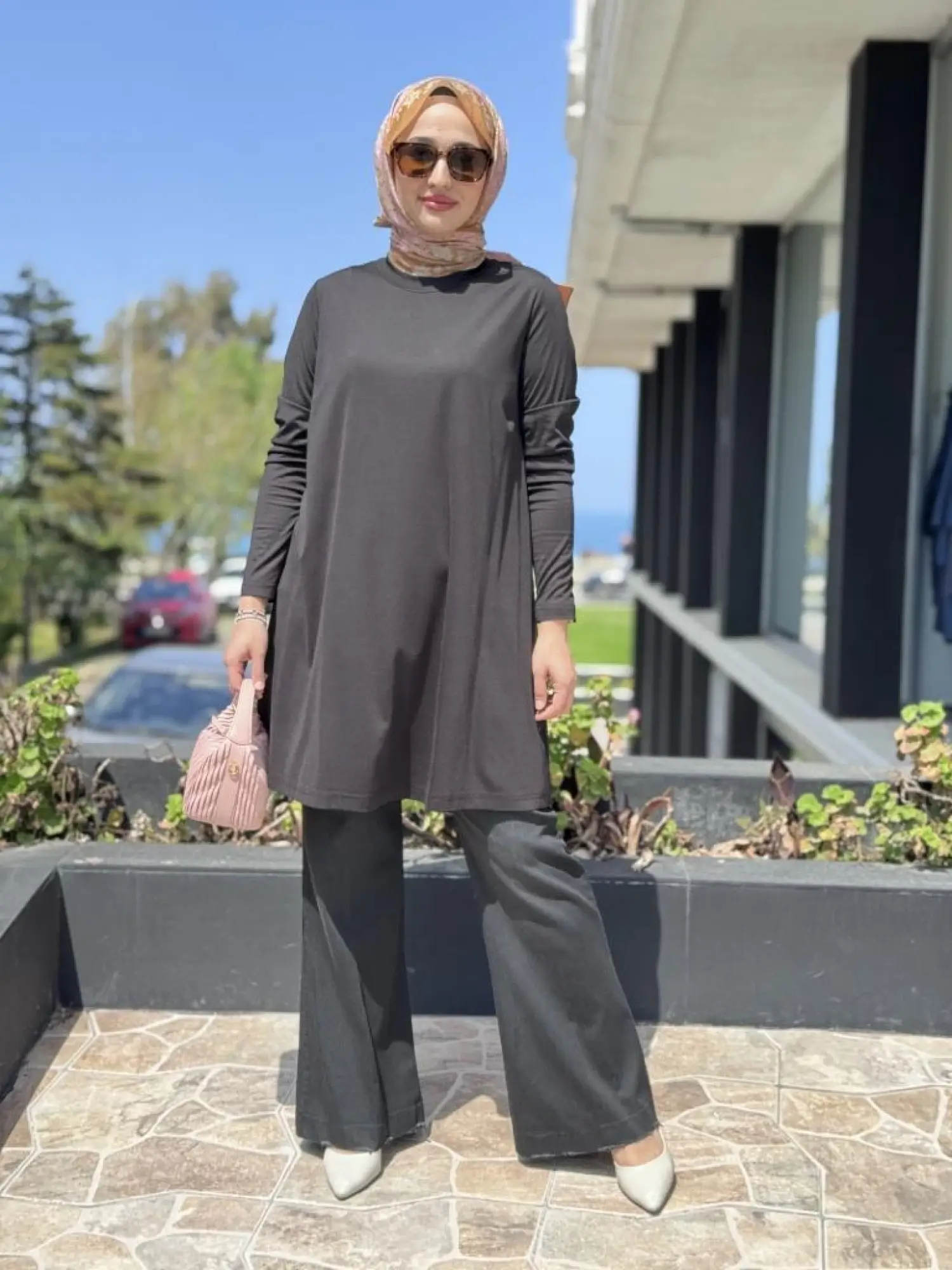 Misswhence Uzun Kollu Modal Tunik 37029