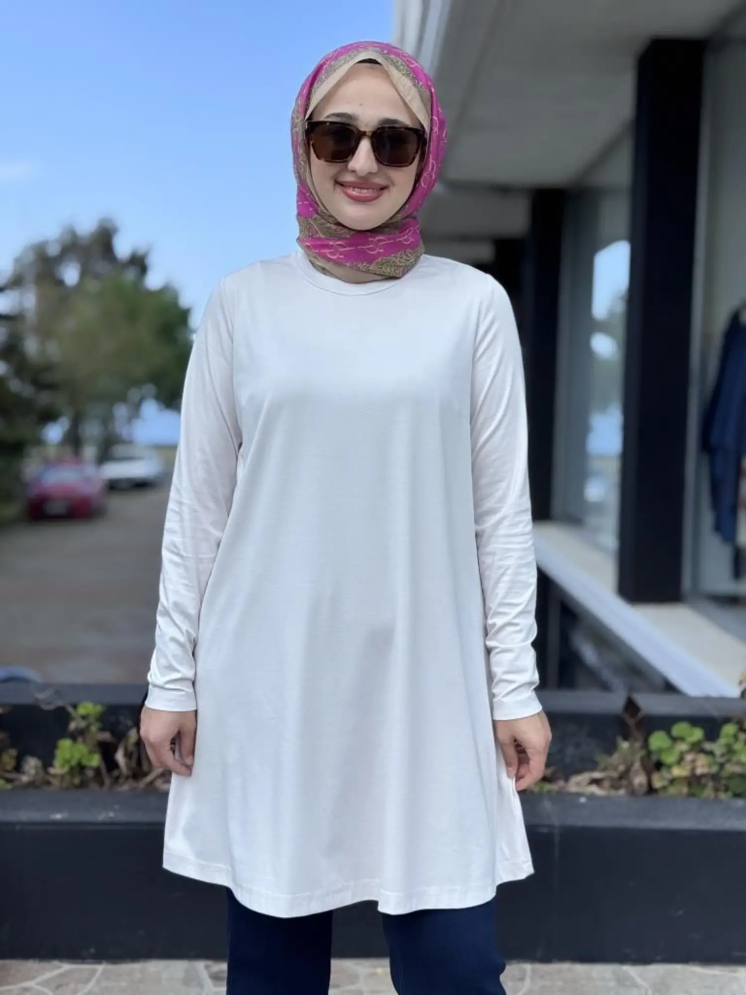 Misswhence Uzun Kollu Modal Tunik 37029