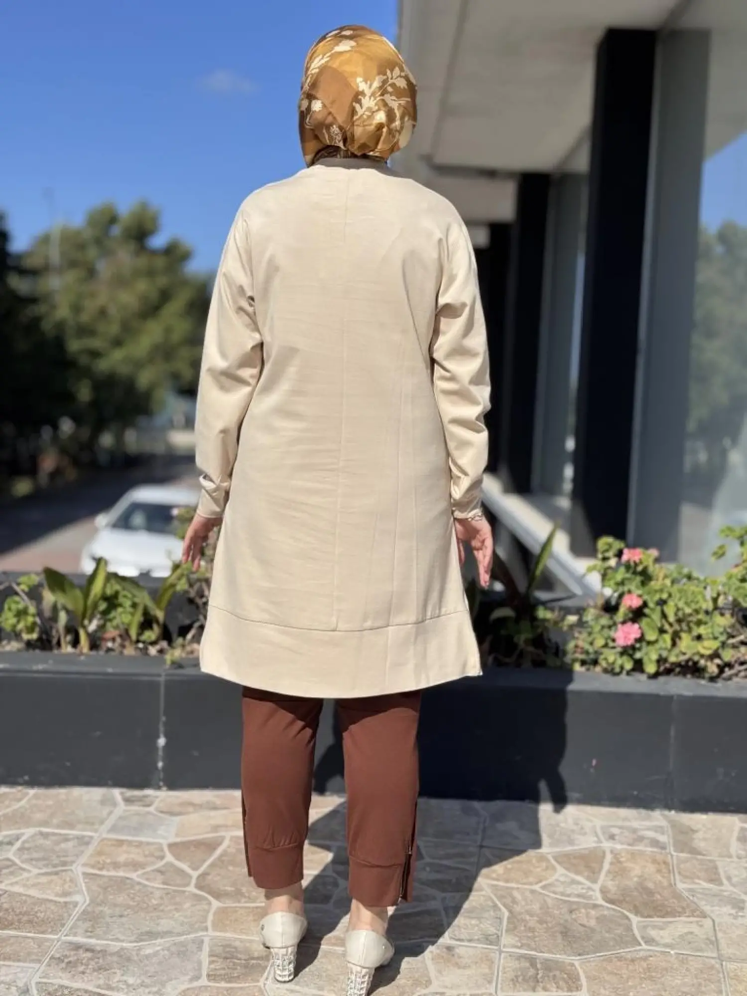 Misswhence Yanları Fermuarlı Viscon Tunik 38020