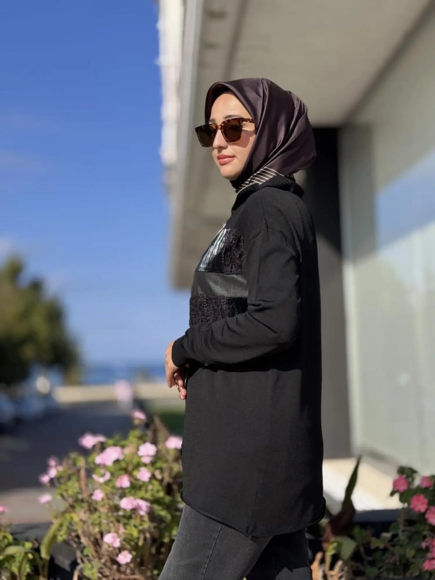 Misswhence Yarım Fermuralı Triko Tunik 38001