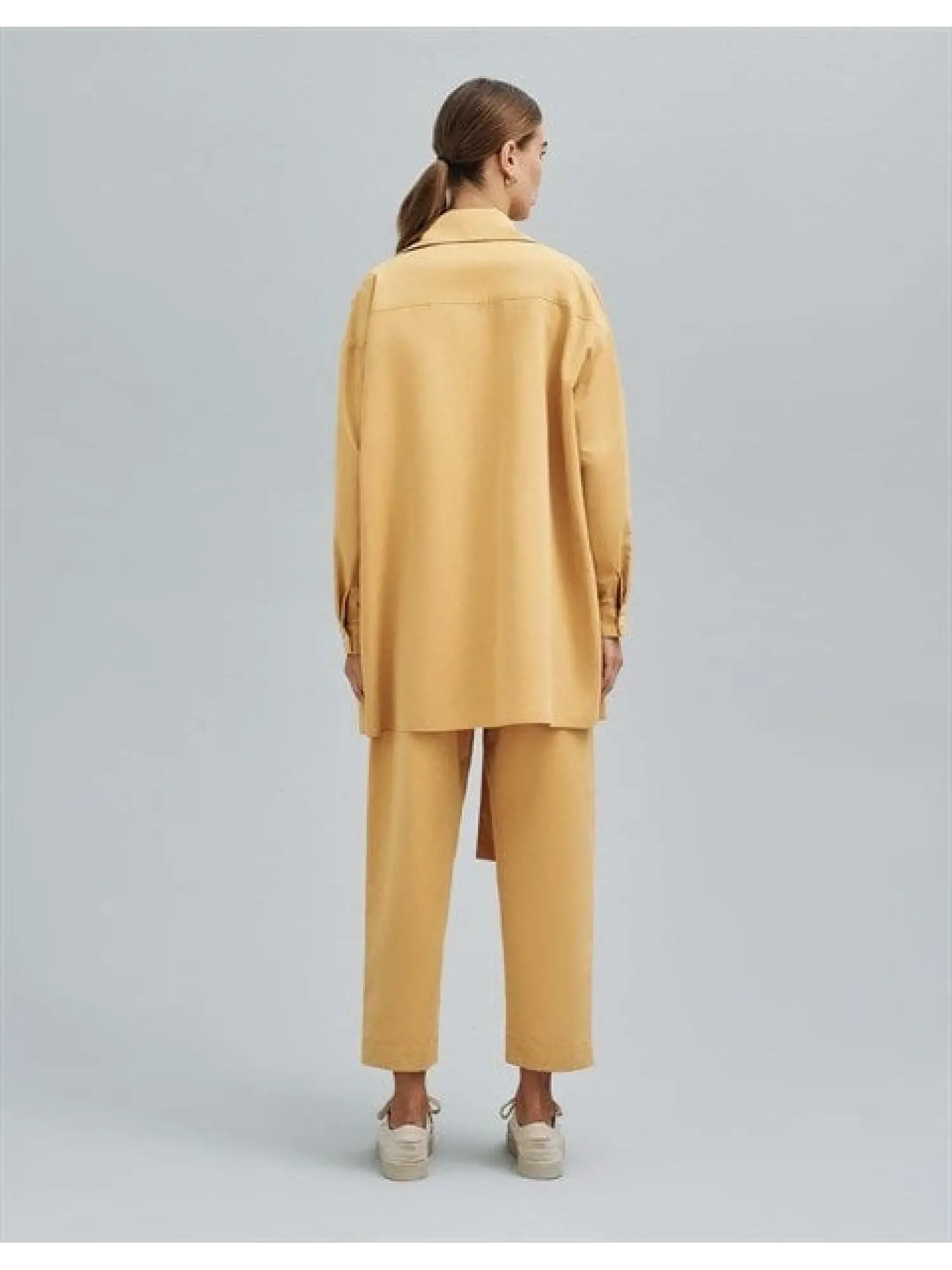 Oooq Tek Pili Pantolon (23FW324)