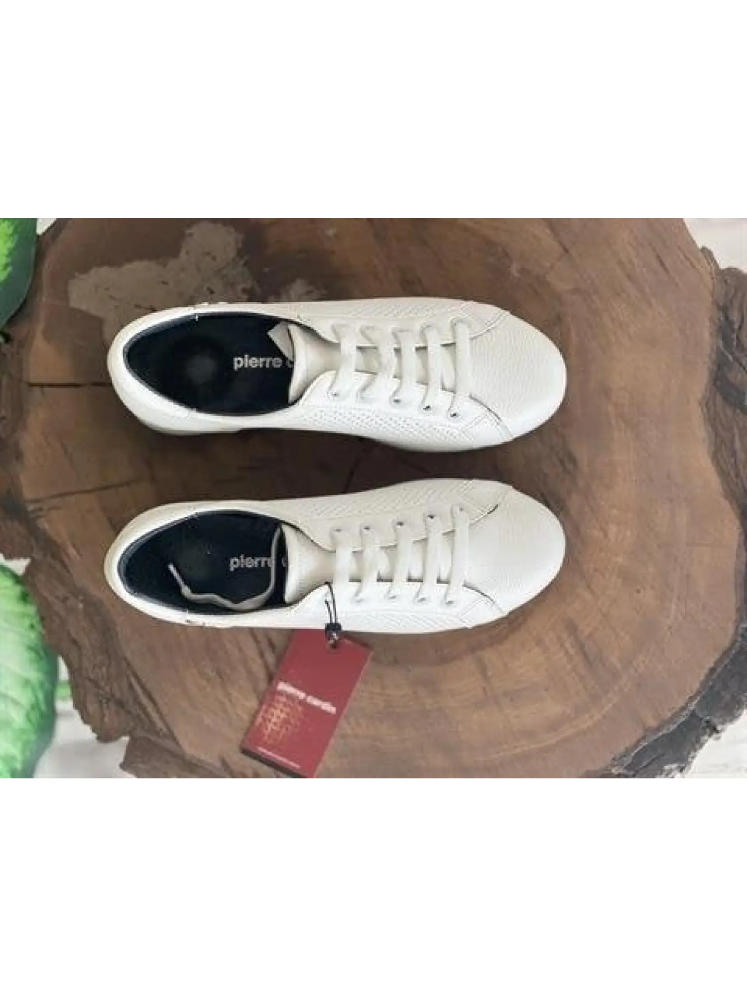 Pierre Cardin Bağcıklı Beyaz Sneaker Kadın Ayakkabı 52245