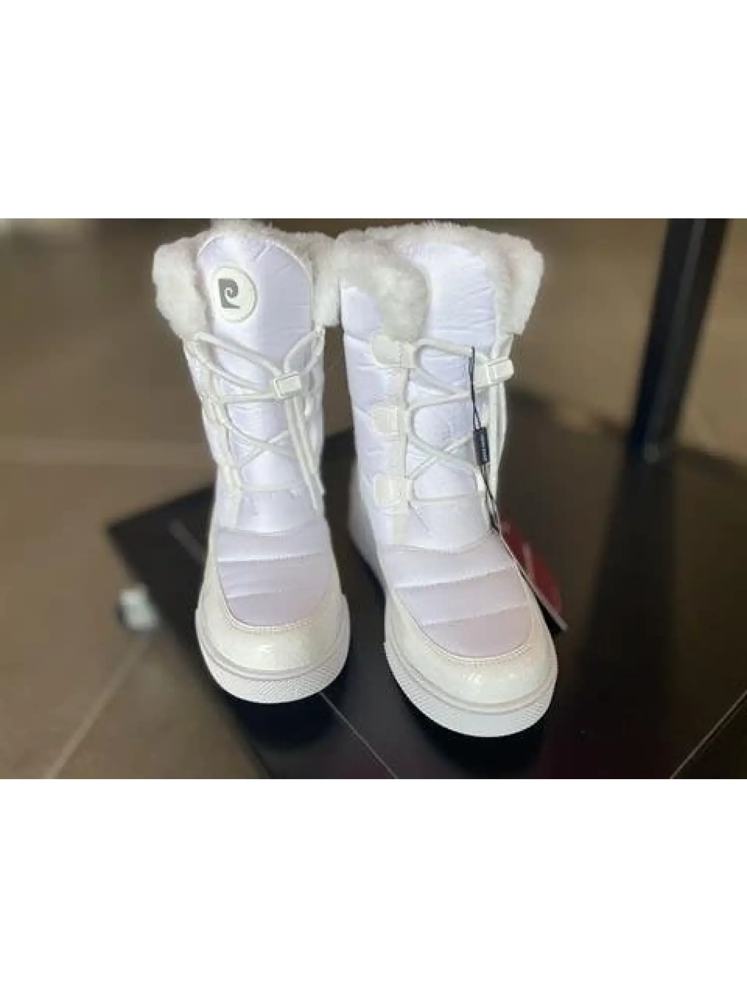 Pierre Cardin Beyaz Rugan Bağcıklı Bot 52595