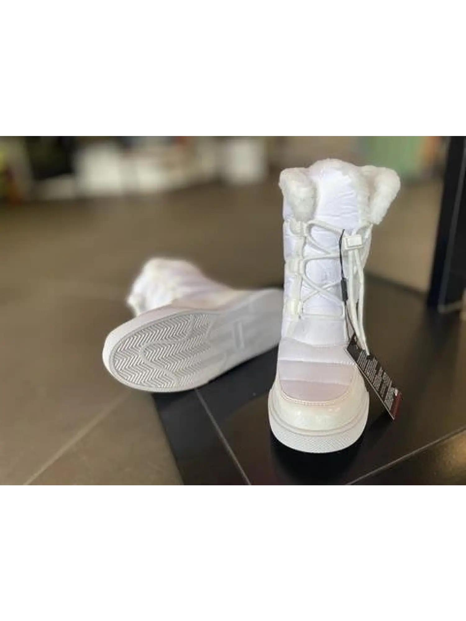 Pierre Cardin Beyaz Rugan Bağcıklı Bot 52595