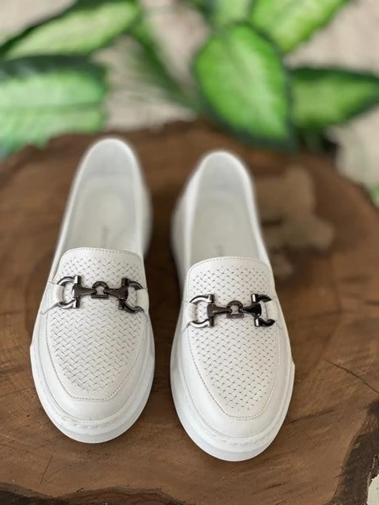 Pierre Cardin Günlük Rahat Tokalı Kadın Beyaz Ayakkabı PC52322