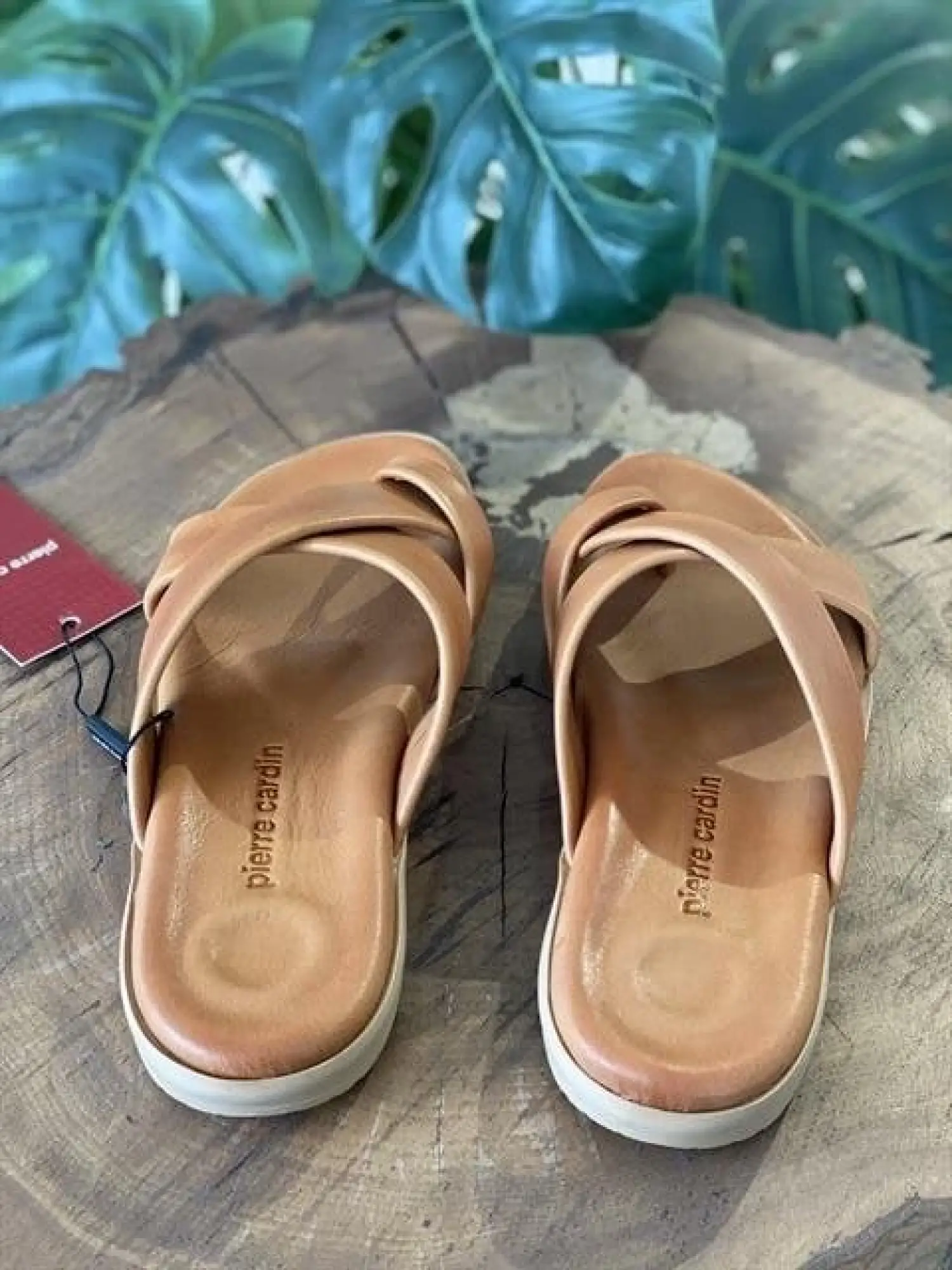 Pierre Cardin Parmak Arası Taba Terlik PC7107