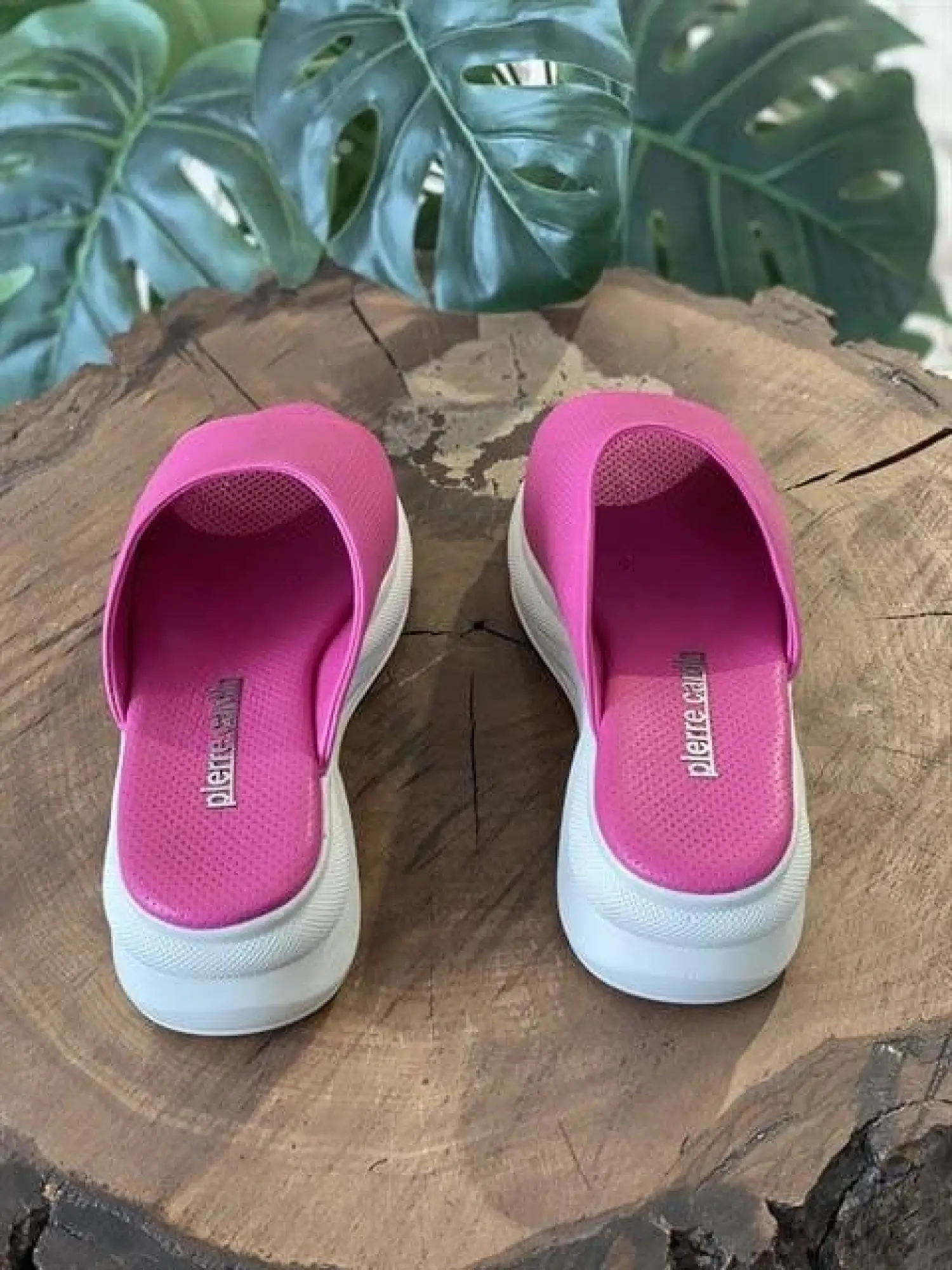 Pierre Cardin Yüksek Taban Fuşya Terlik PC7172