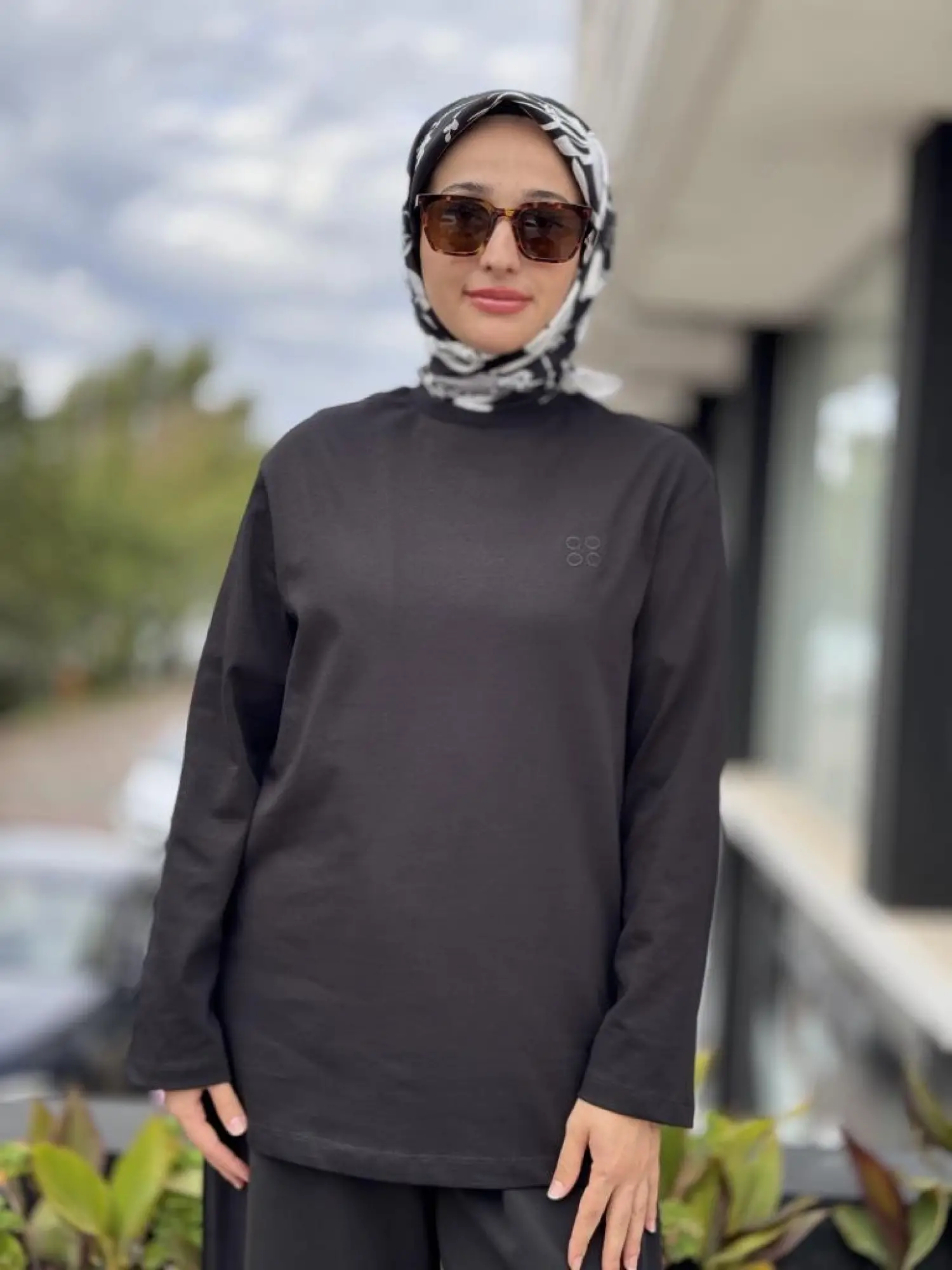 QooQ Store Baskılı Badi Tunik 26FW231