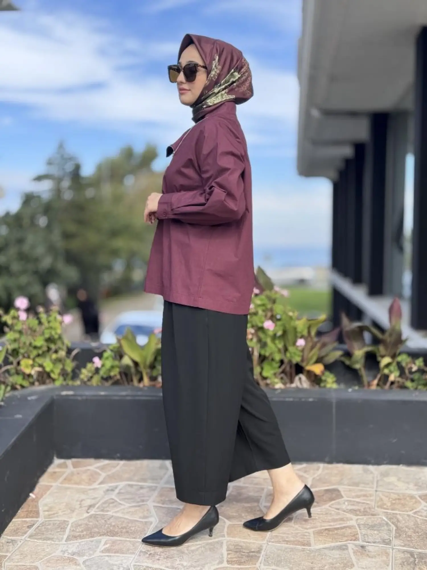 QooQ Store Fermuarlı Poplin Bluz 26FW208