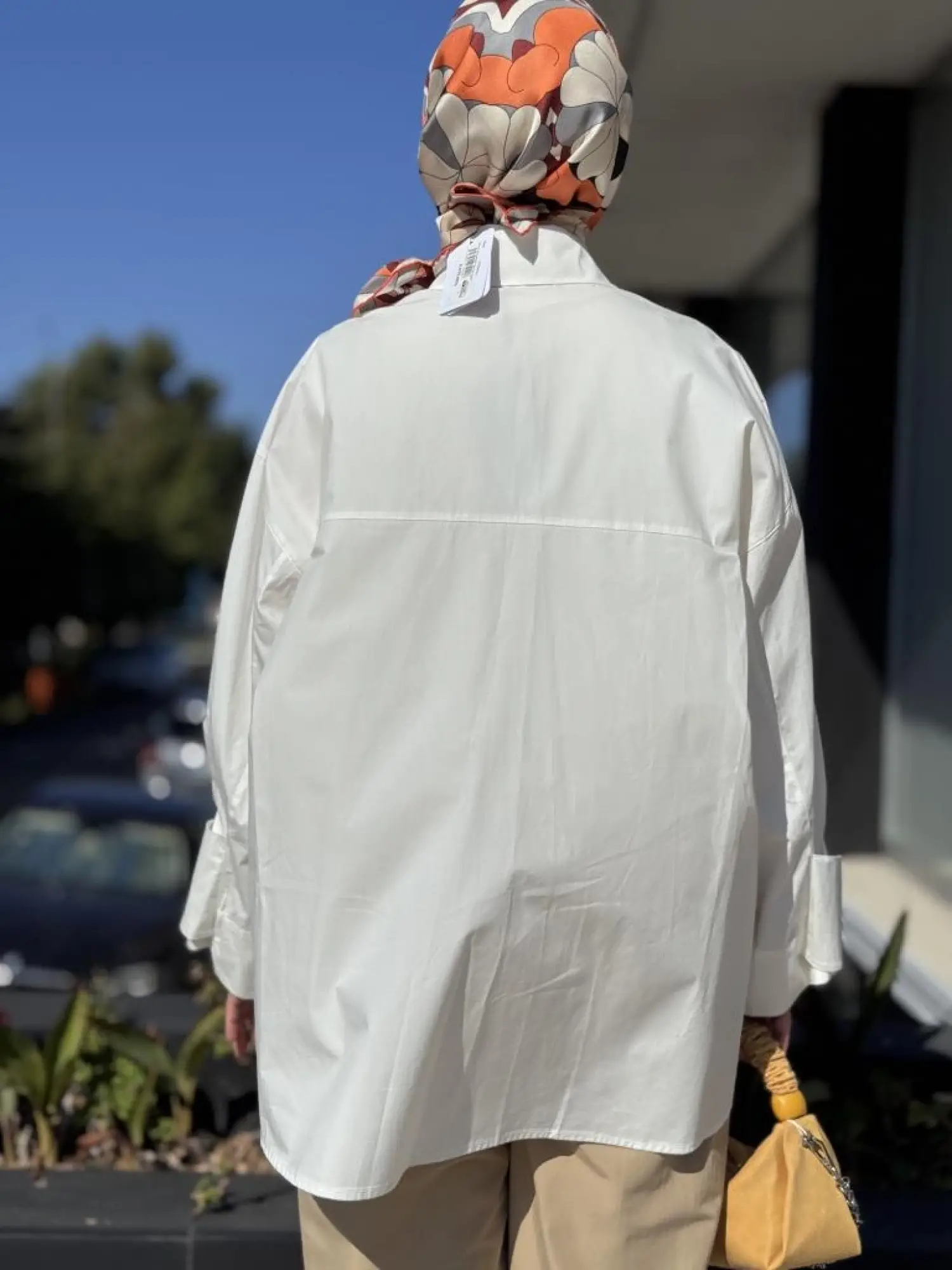 QooQ Store Kol Detaylı Poplin Gömlek 26FW200