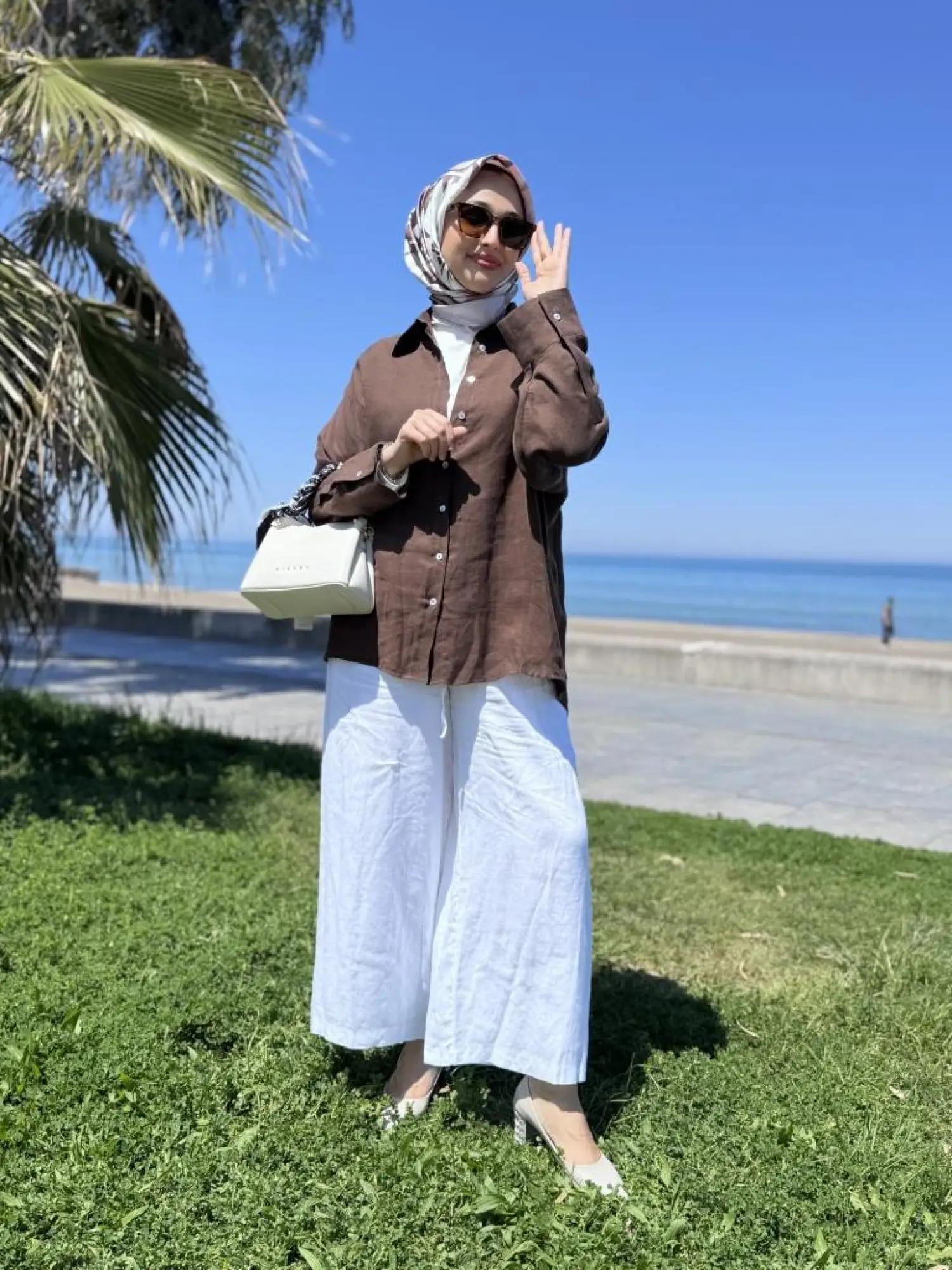 QooQ Store Lin Keten Gömlek 25SS212