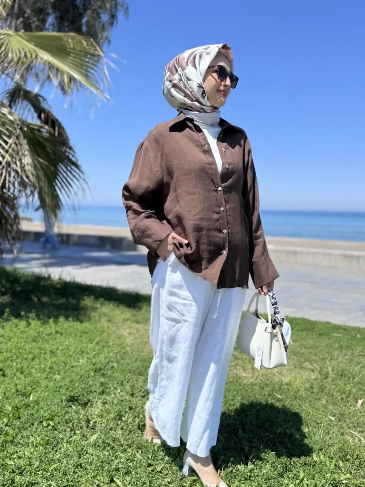 QooQ Store Lin Keten Gömlek 25SS212